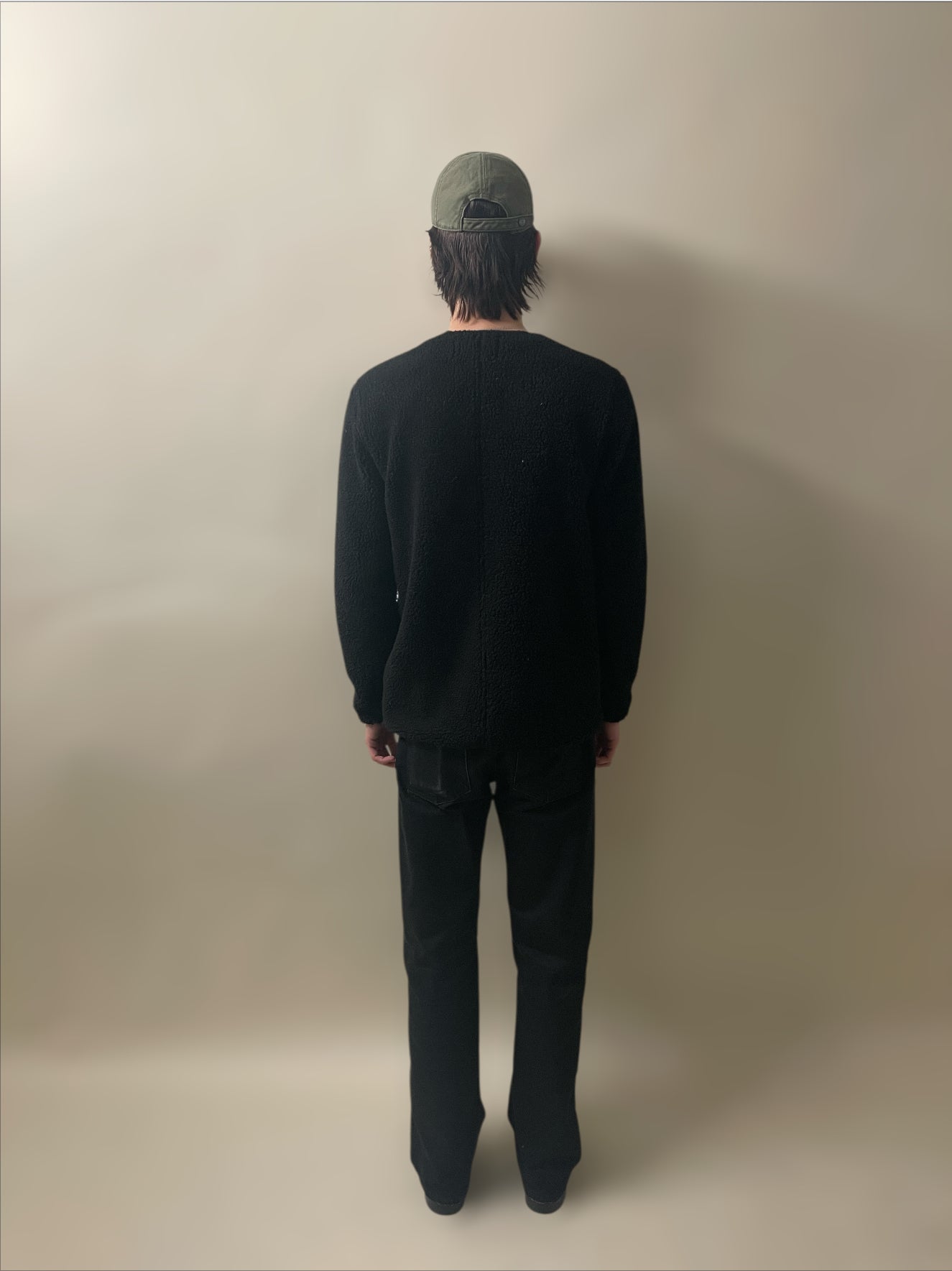 Kestin Black Polyester Fleece Chore Jacket Small - S