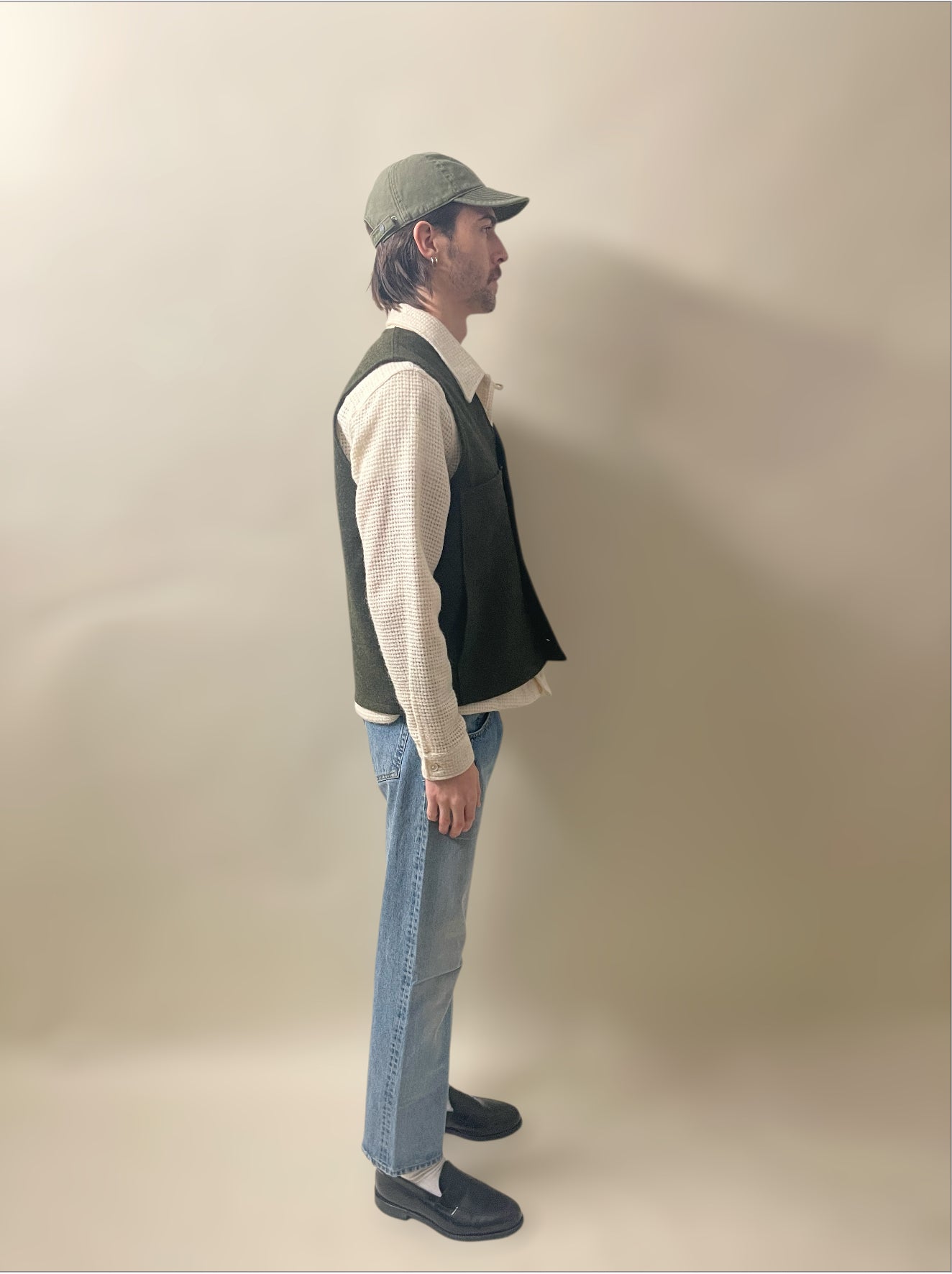 Filson Forest Green Wool Mackinaw Vest Medium - M