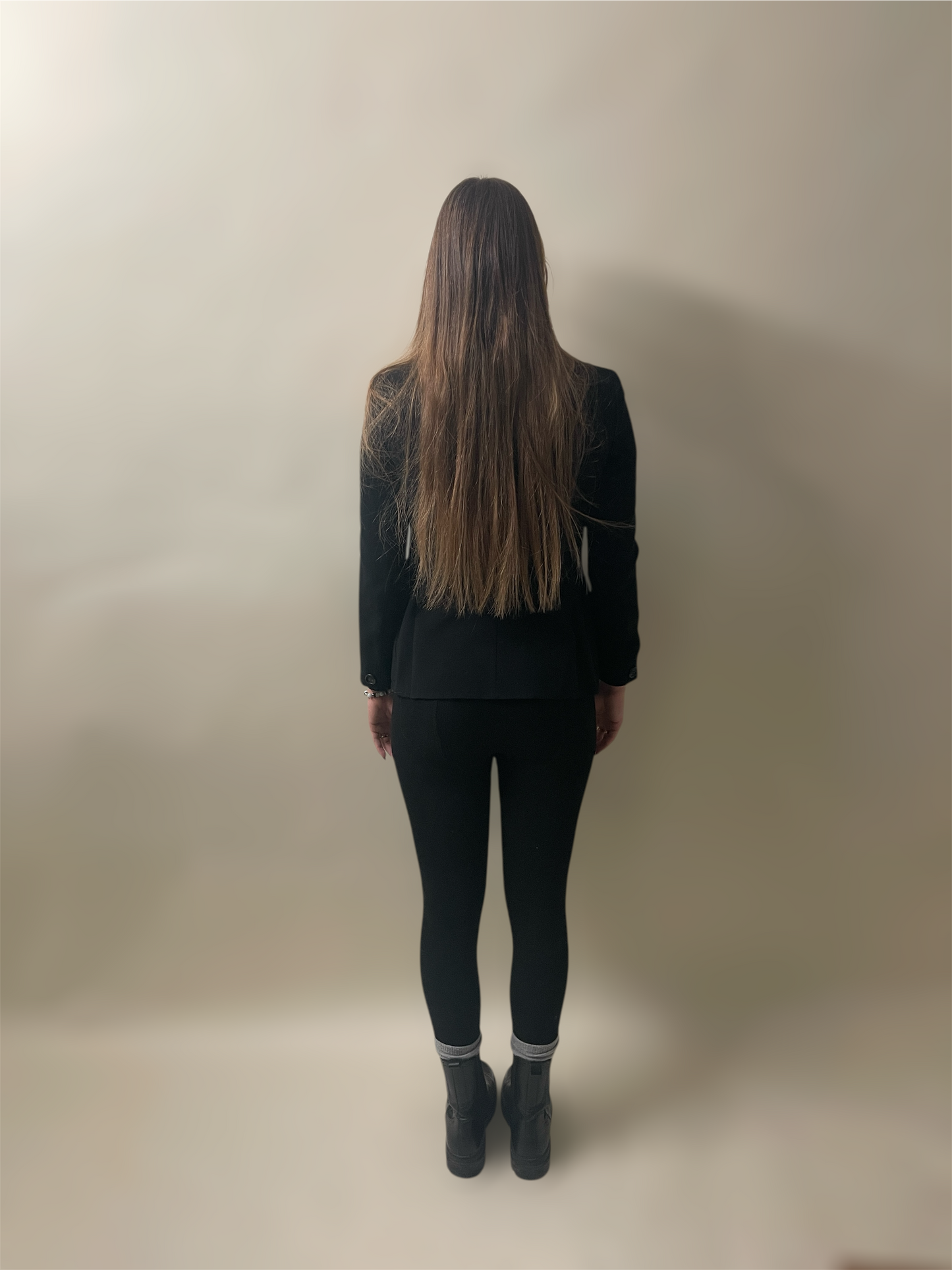 Akris Black Wool Blend 3 Button Blazer 6