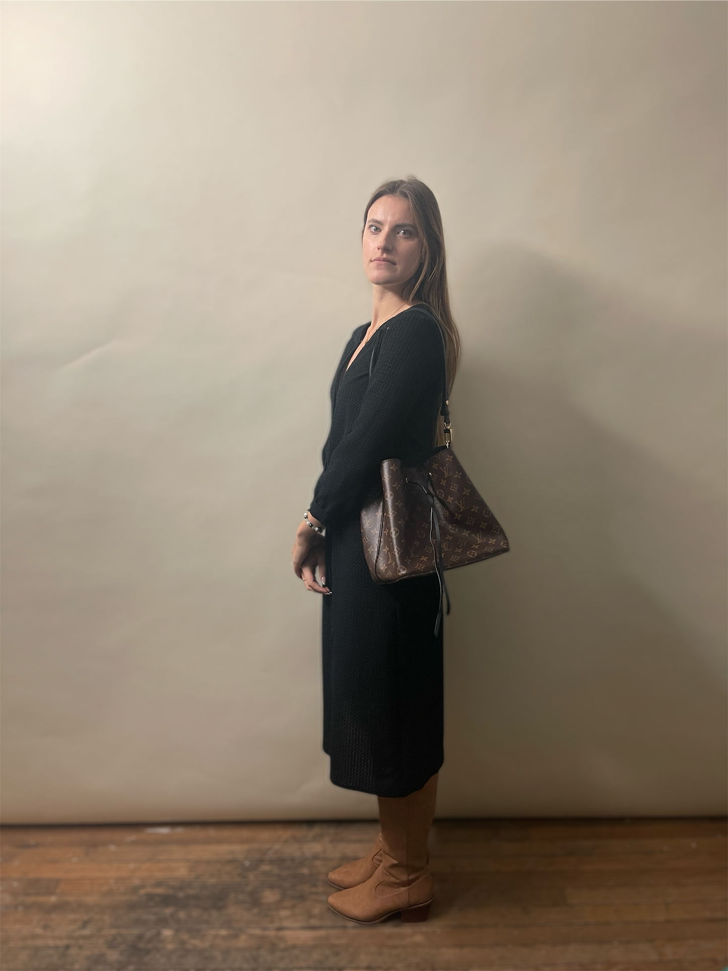 Louis Vuitton Brown Monogram NéoNoé Bucket Bag