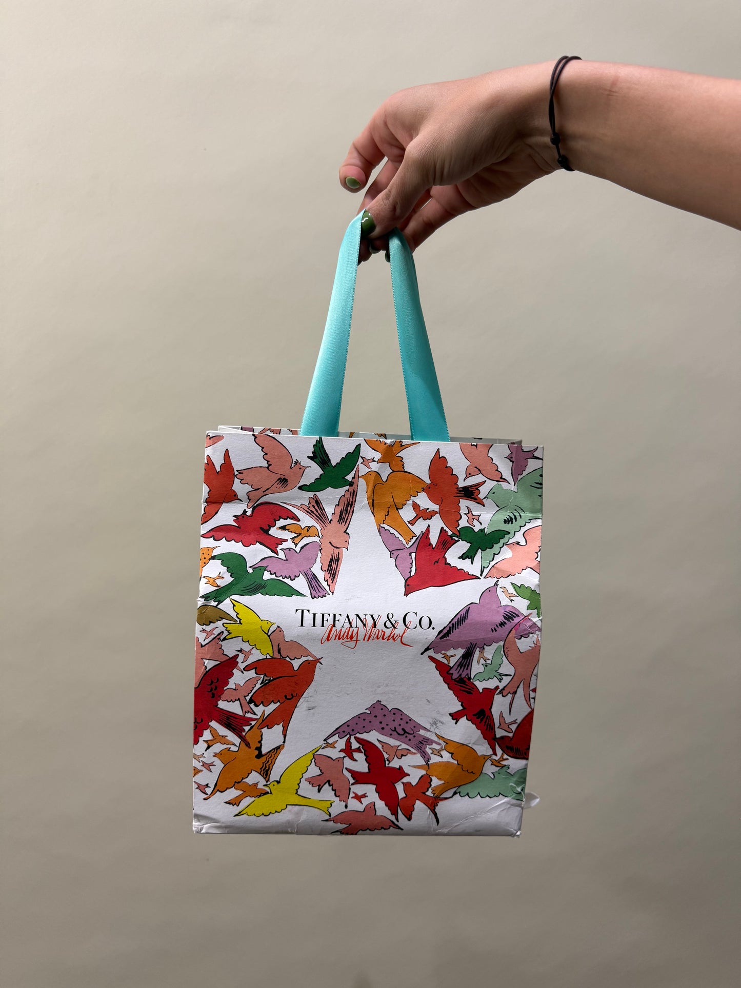 Tiffany & Co. Gold Double Row Hinged Diamond Bangle