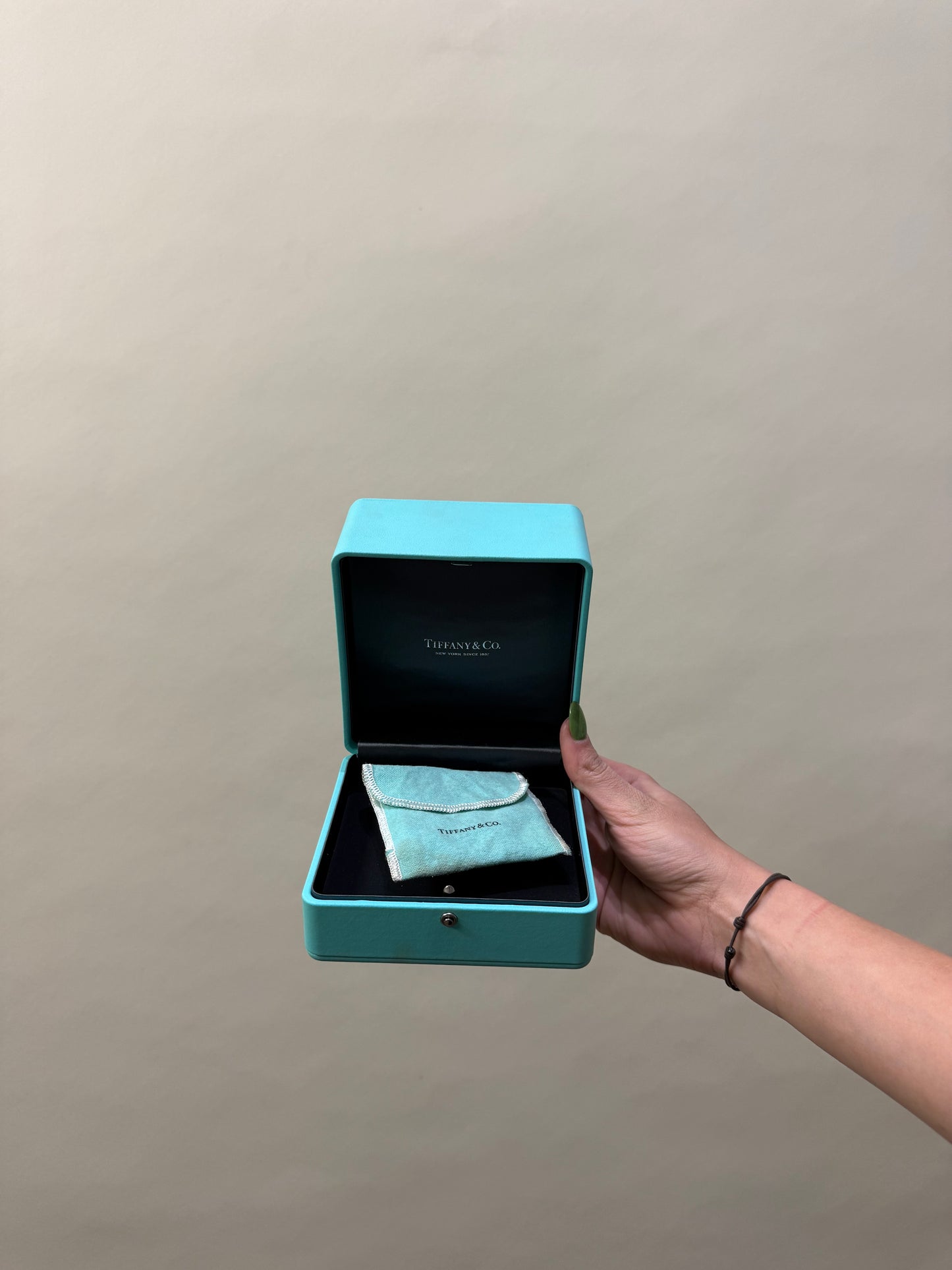 Tiffany & Co. Gold Double Row Hinged Diamond Bangle