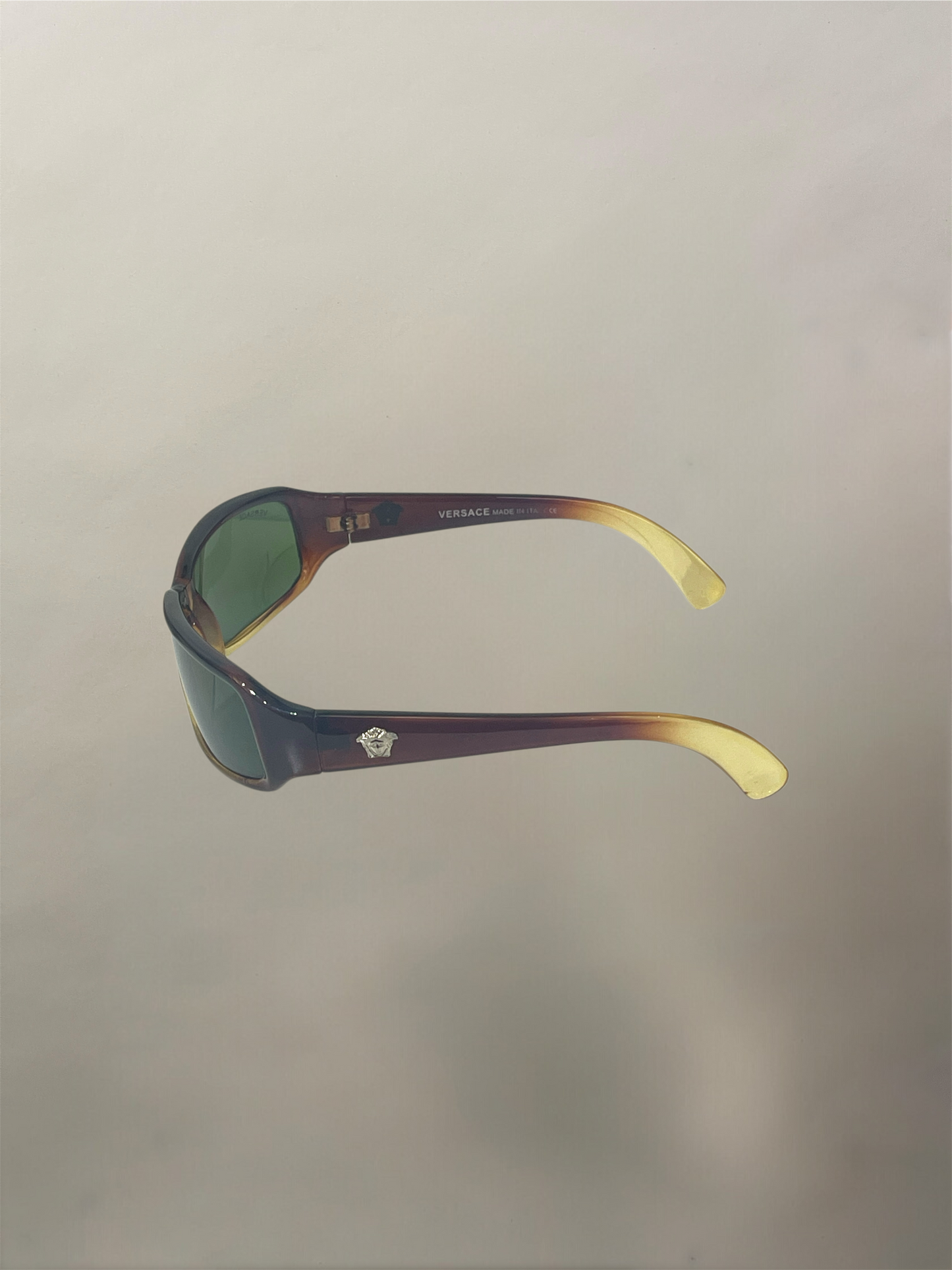 Versace Amber & Yellow Ombre Sport Sunglasses