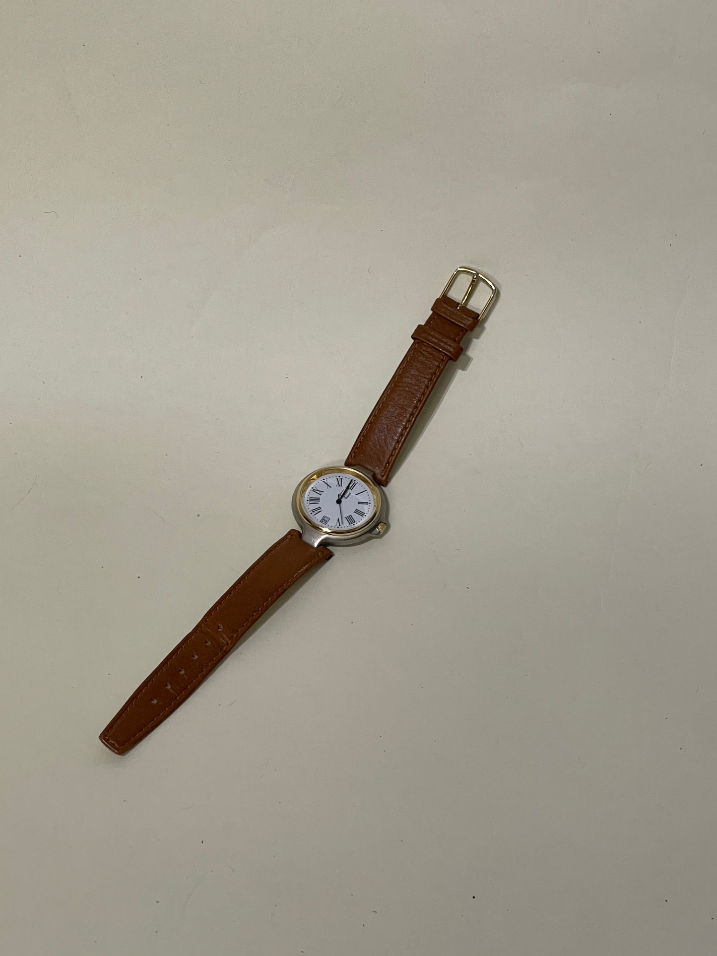 Dunhill Two Tone Calendar Quartz Watch