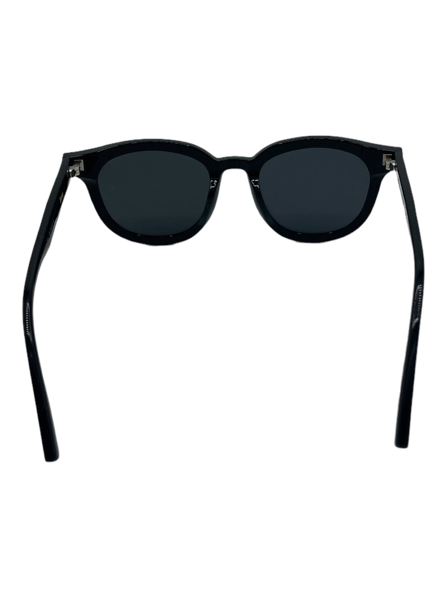 Gentle Monster Black Lang Rounded Sunglasses
