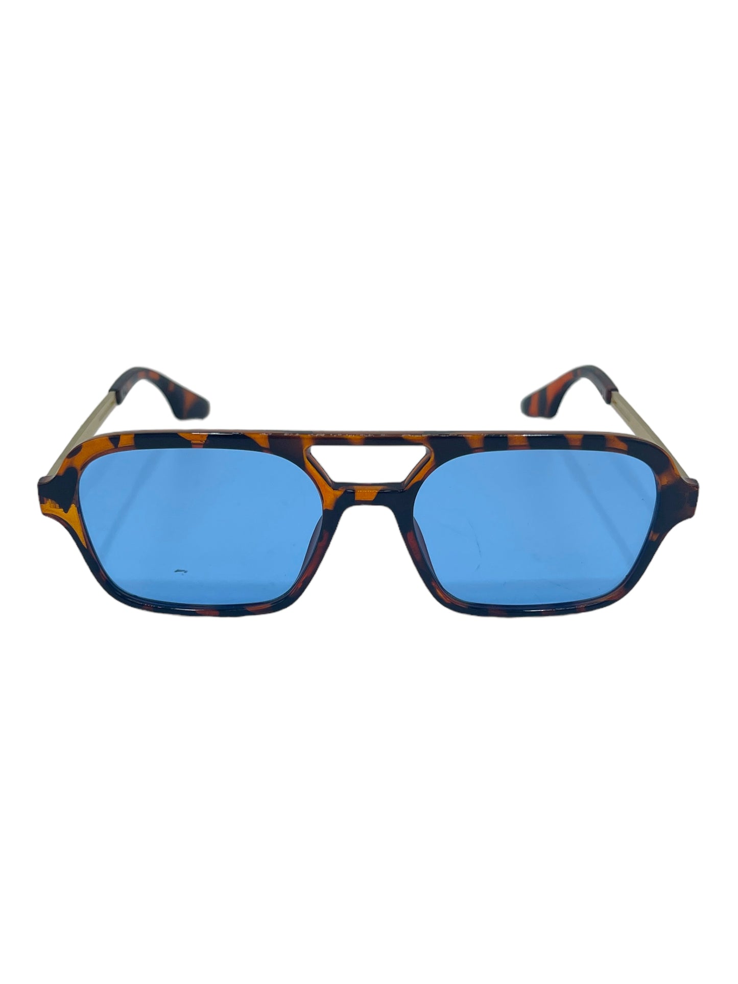 Rectangle Frame Aviator Style Everyday Sunglasses