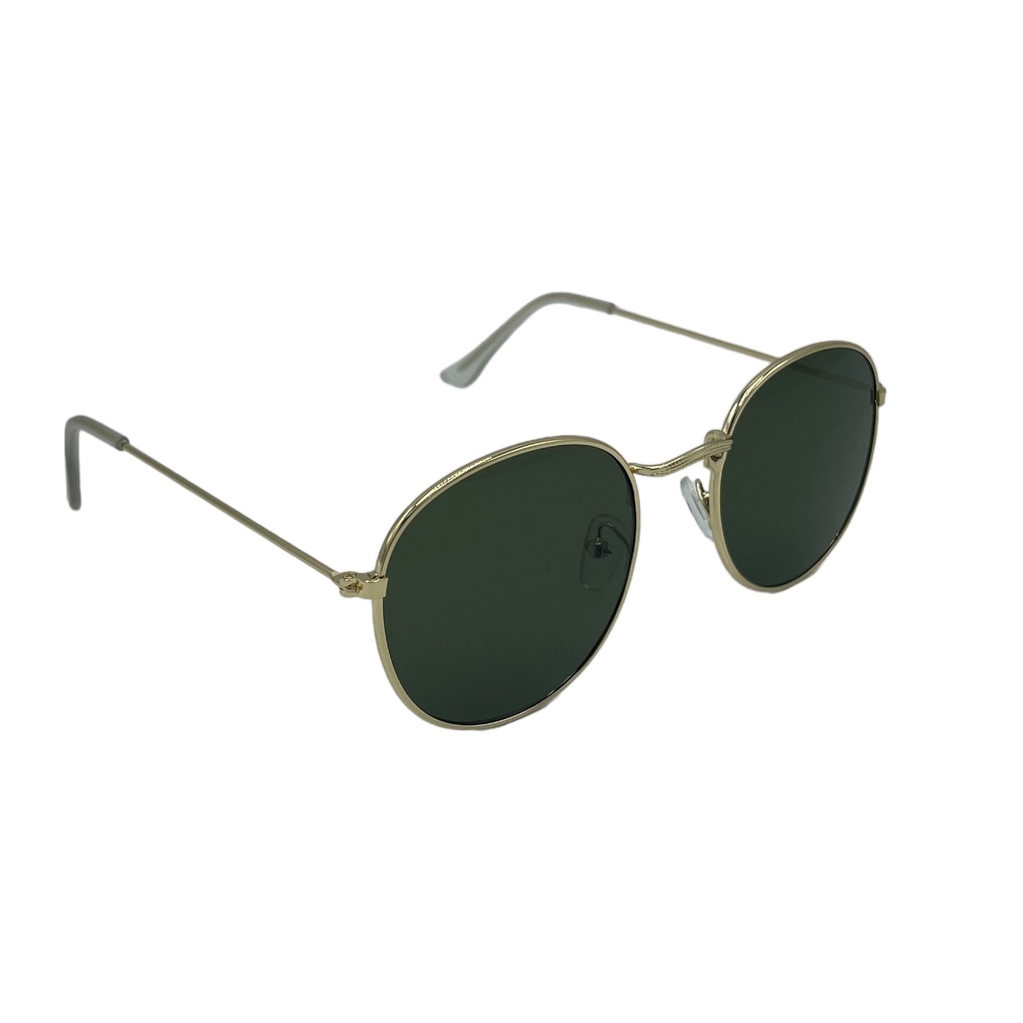 Wire Frame Circular Lens Sunglasses