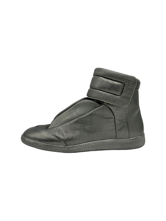 Maison Margiela Silver Textured Future High Sneakers 8 M / 9.5 W