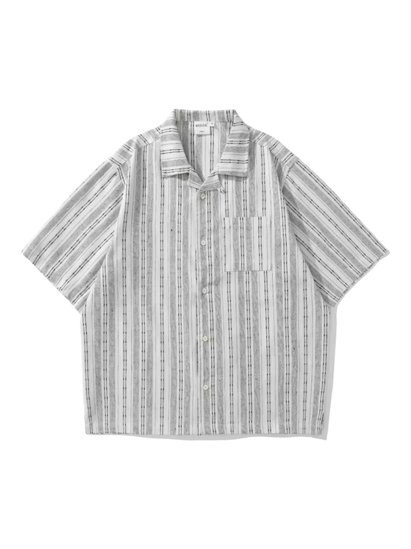 BSAPA Boxy Short Sleeve Button Up Shirt