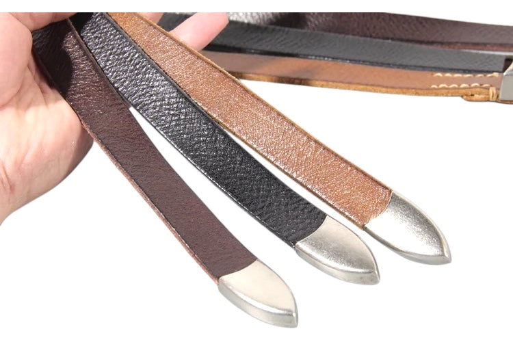 Genuine Western Style Full Grain Leather Belt