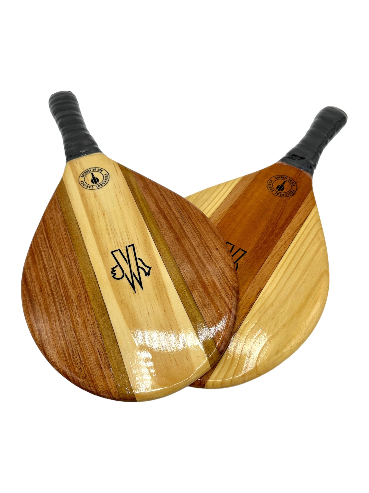 Moncler Brown Wooden Paddle Ball Set