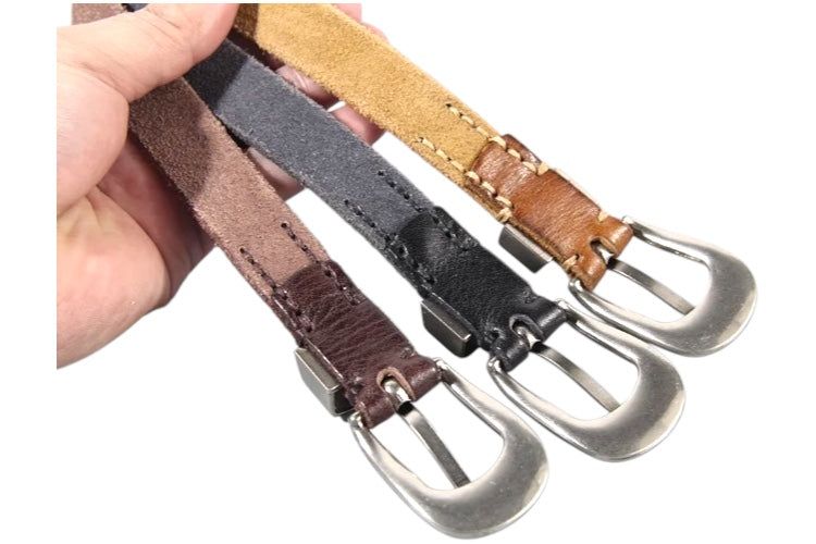 Genuine Western Style Full Grain Leather Belt