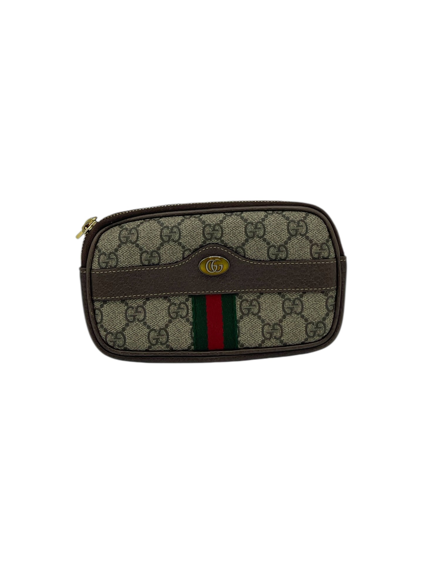 Gucci Beige Monogram Ophidia Small Belt Bag