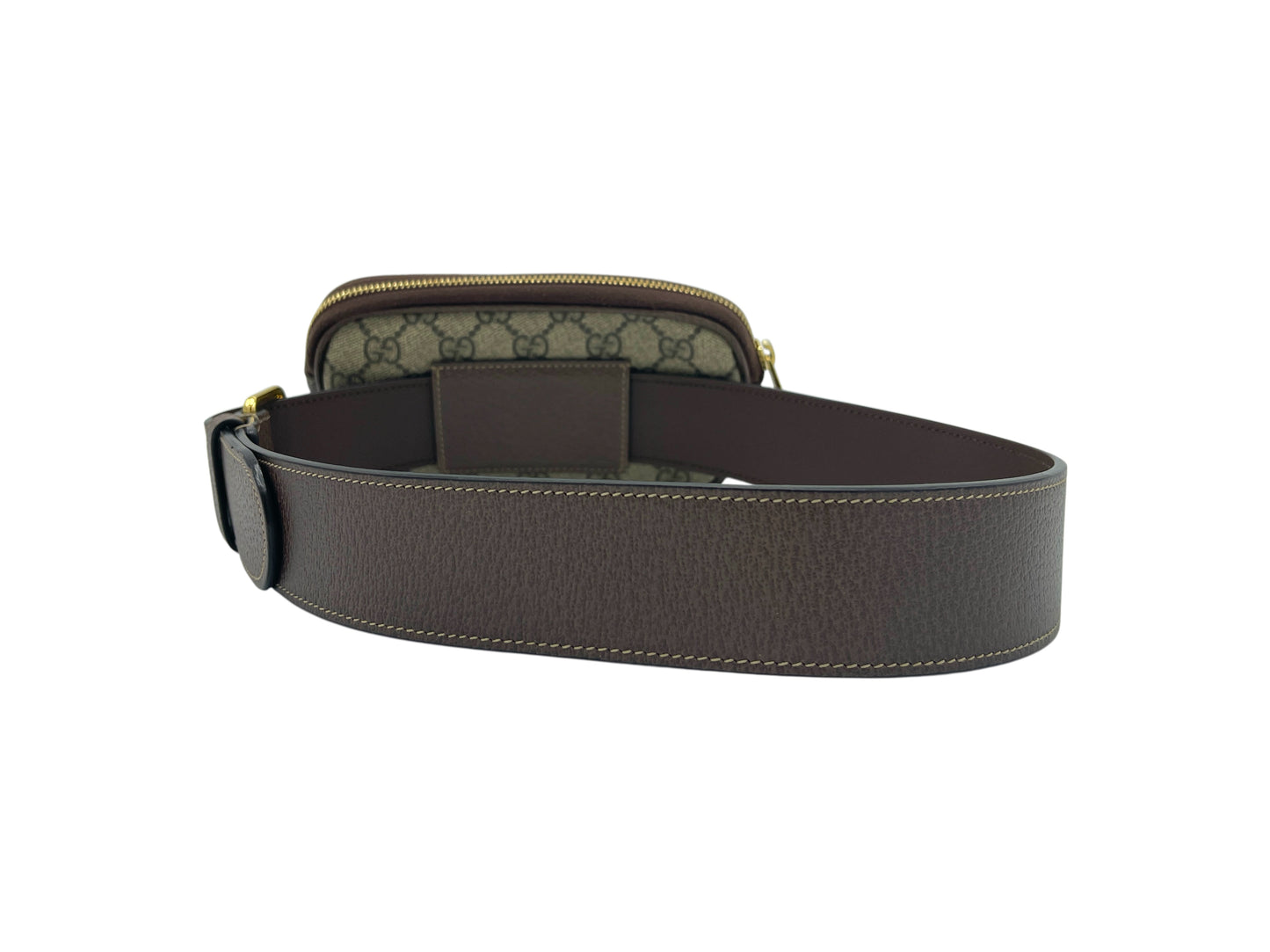 Gucci Beige Monogram Ophidia Small Belt Bag