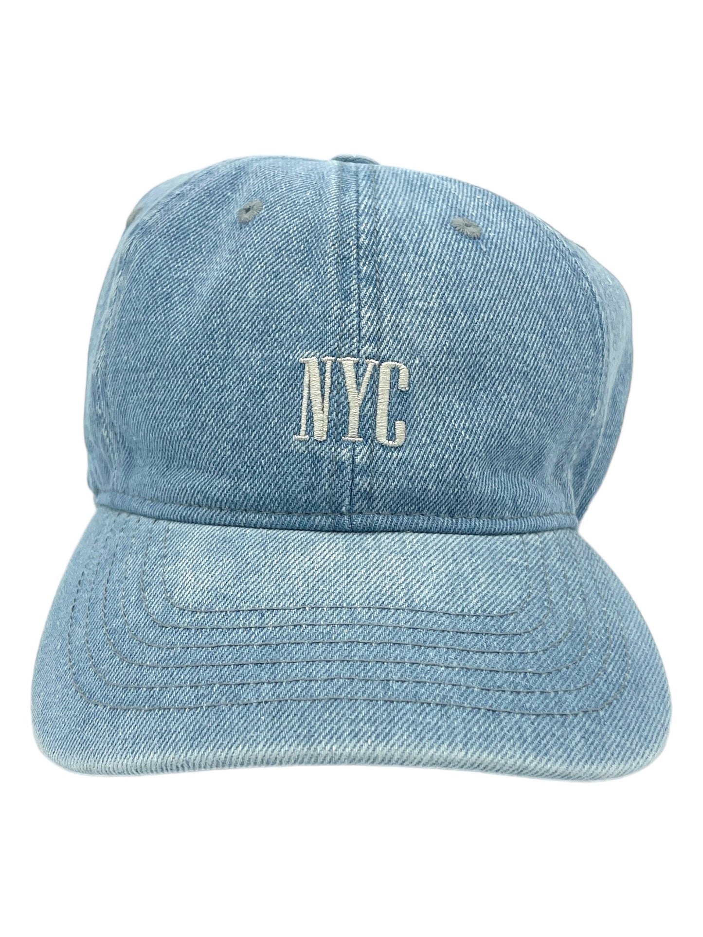 Denim “NYC” Adjustable Dad Cap