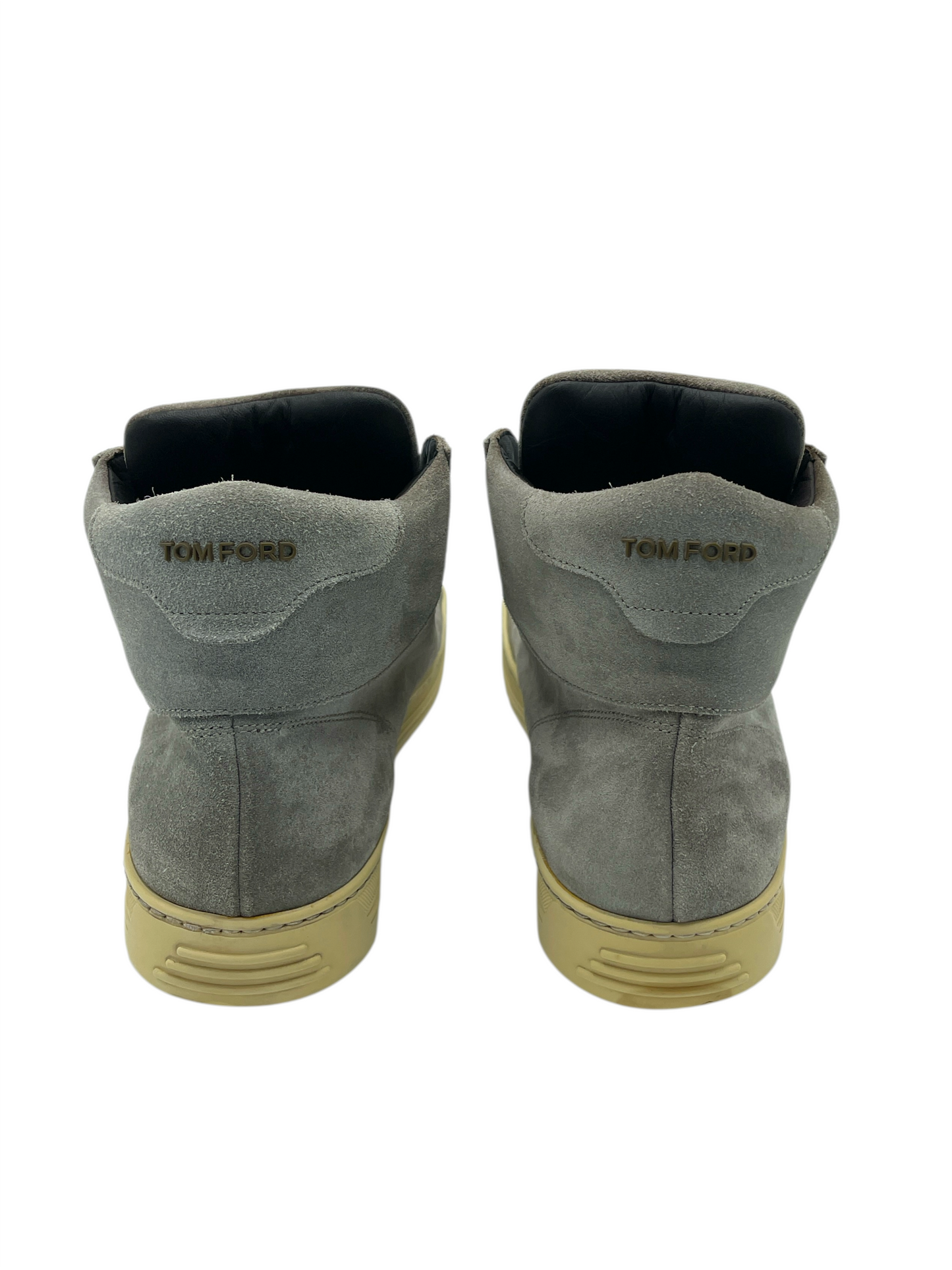 Tom Ford Light Grey Suede Russell Sneakers 10 M / 11.5 W