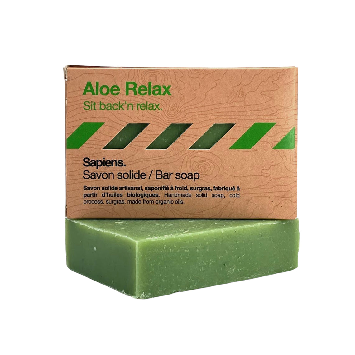 Sapiens Bar Soap Aloe Relax - Genuine Design luxury consignment Calgary, Alberta, Canada New & pre-owned clothing, shoes, accessories.
