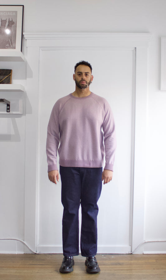 Vince Pink Wool-Cashmere Blend Sweater - Genuine Design Luxury Consignment. New & Pre-Owned Clothing, Shoes, & Accessories. Calgary, Canada