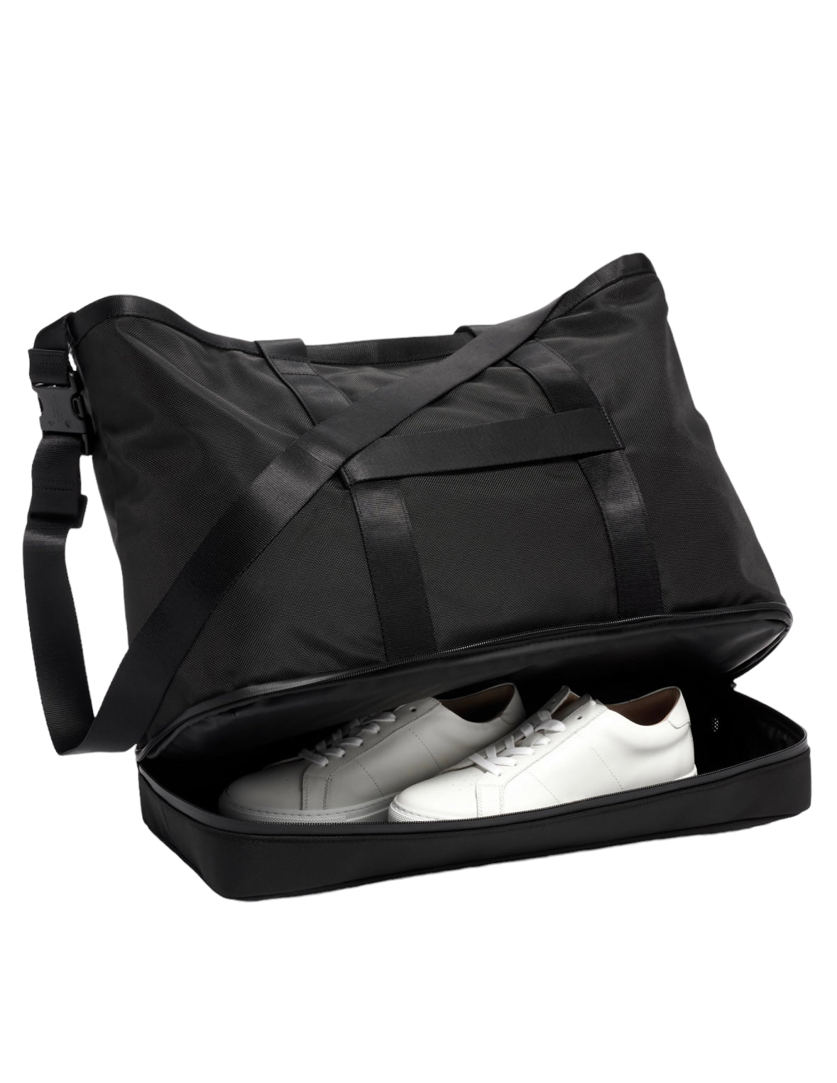 Tumi Black Ballistic Nylon Carryall Travel Tote Bag — Genuine Design Luxury Consignment. New & Pre-Owned Clothing, Shoes, & Accessories. Calgary, Canada