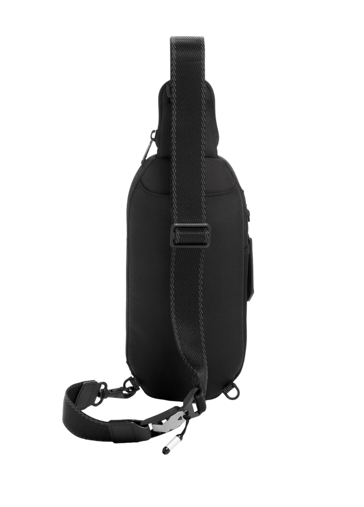 Tumi Black Recycled Ballistic Nylon Alpha Bravo Esports Pro Sling Bag — Genuine Design Luxury Consignment. New & Pre-Owned Clothing, Shoes, & Accessories. Calgary, Canada