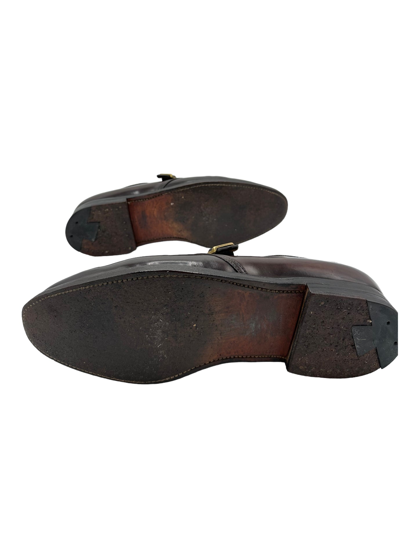 Alden 954 Monk Strap Burgundy Shell Cordovan Shoes