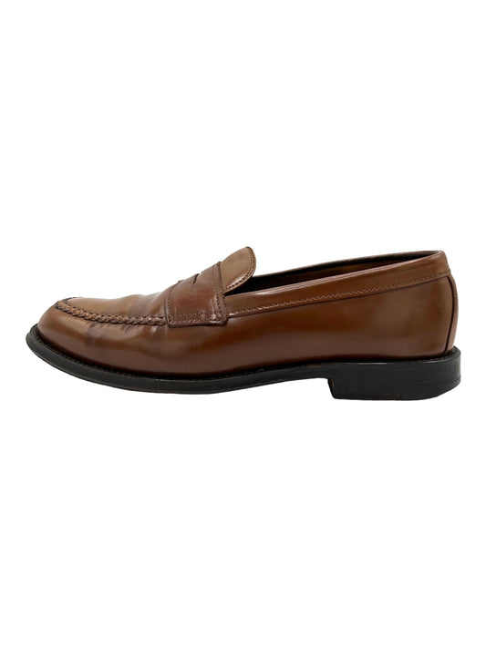 Alden Tan Shell Cordovan Penny Loafers