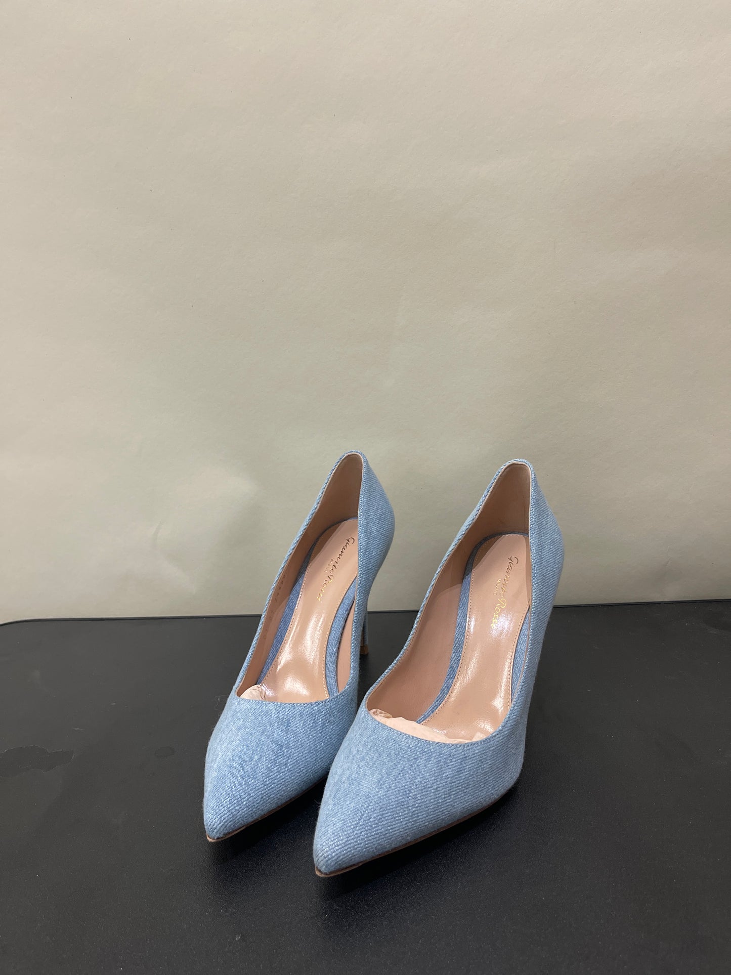 Gianvito Rossi Light Wash Denim Pumps 7 M / 8.5 W