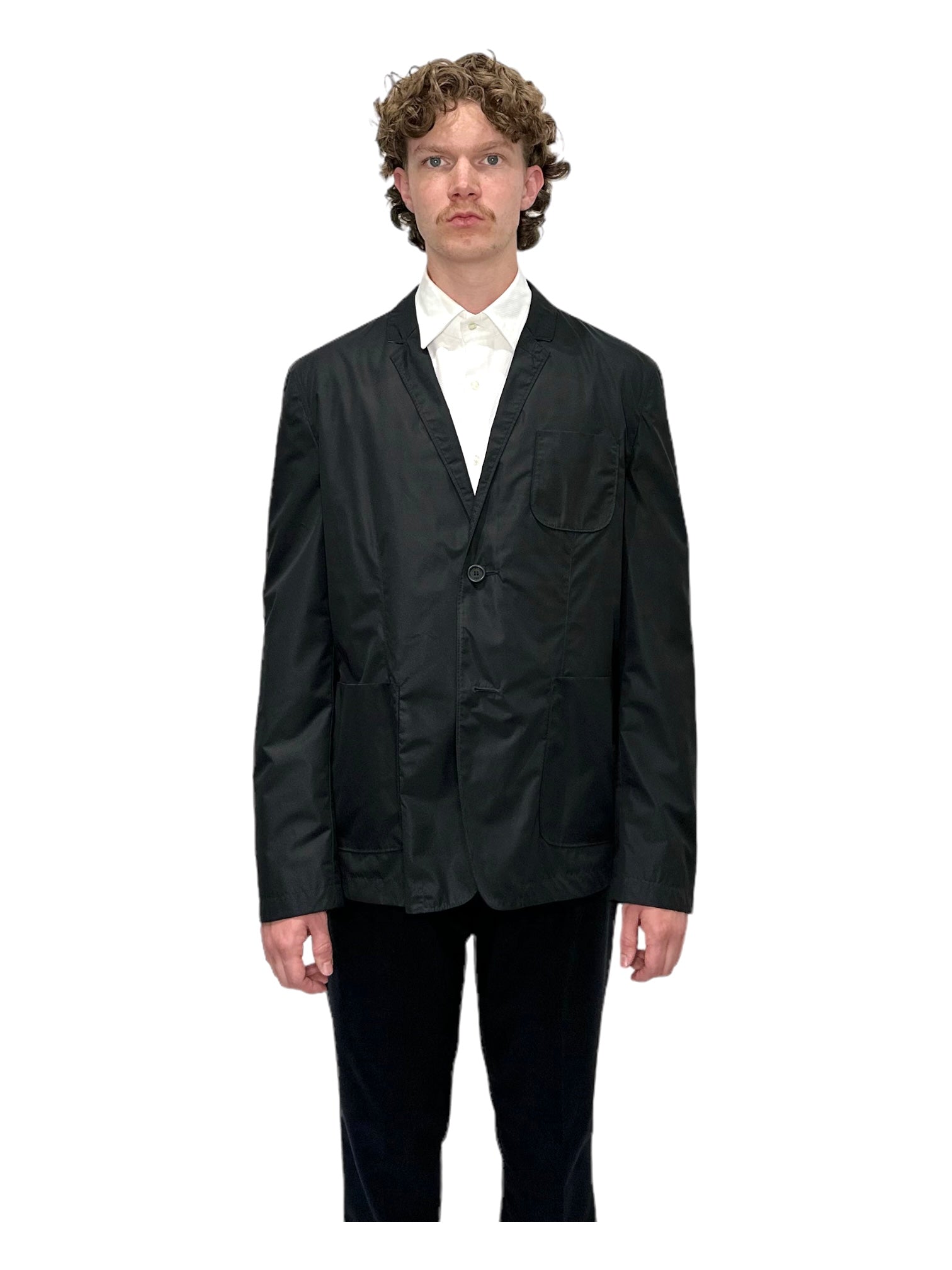 Burberry Black Rain Blazer - Genuine Design Luxury Consignment for Men. New & Pre-Owned Clothing, Shoes, & Accessories. Calgary, Canada