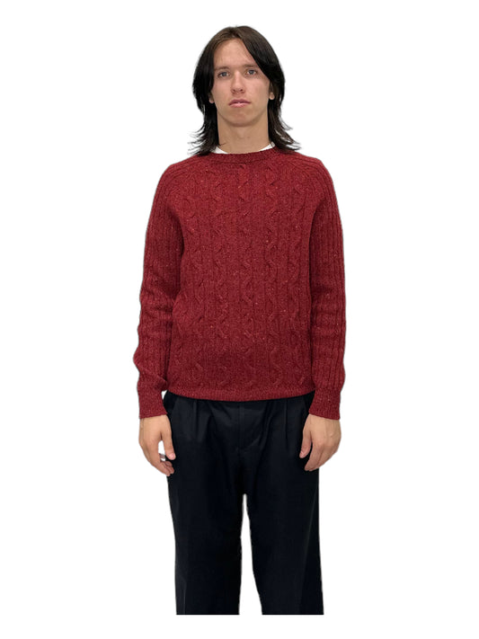 Brunello Cucinelli Red Knit Sweater - Genuine Design Luxury Consignment for Men. New & Pre-Owned Clothing, Shoes, & Accessories. Calgary, Canada