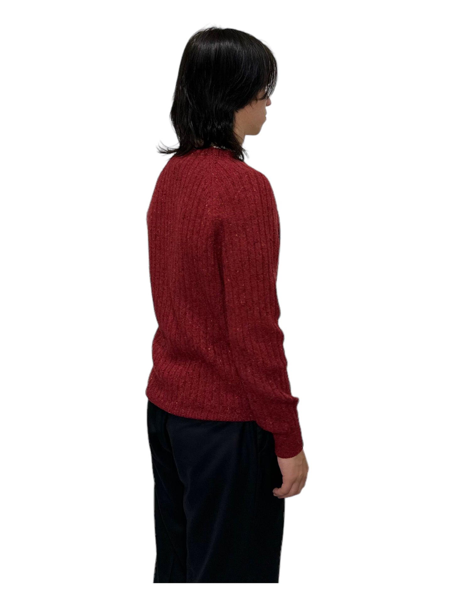 Brunello Cucinelli Red Knit Sweater - Genuine Design Luxury Consignment for Men. New & Pre-Owned Clothing, Shoes, & Accessories. Calgary, Canada