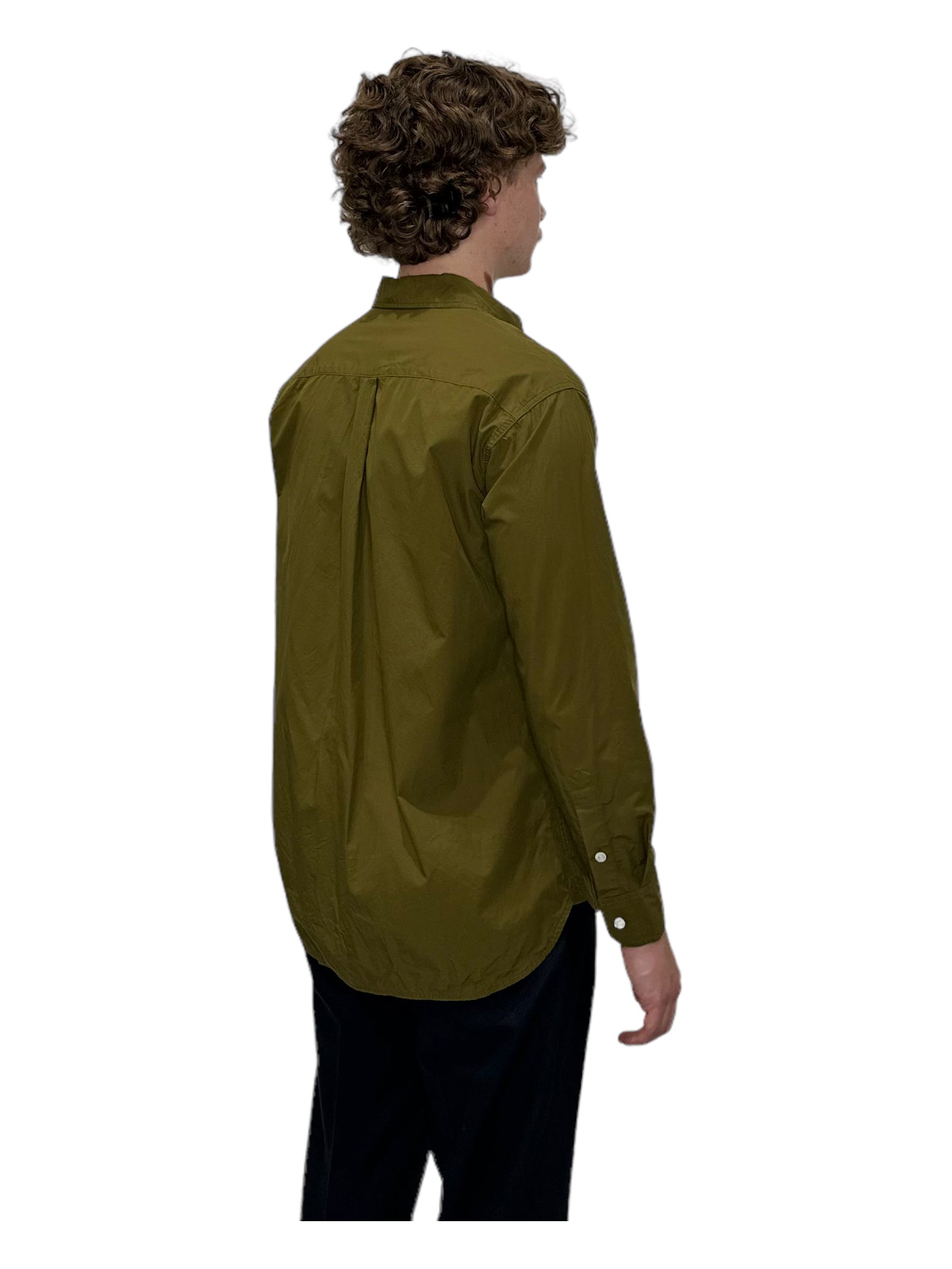 Kestin Hare Olive Liverpool Work Shirt - Genuine Design Luxury Consignment for Men. New & Pre-Owned Clothing, Shoes, & Accessories. Calgary, Canada