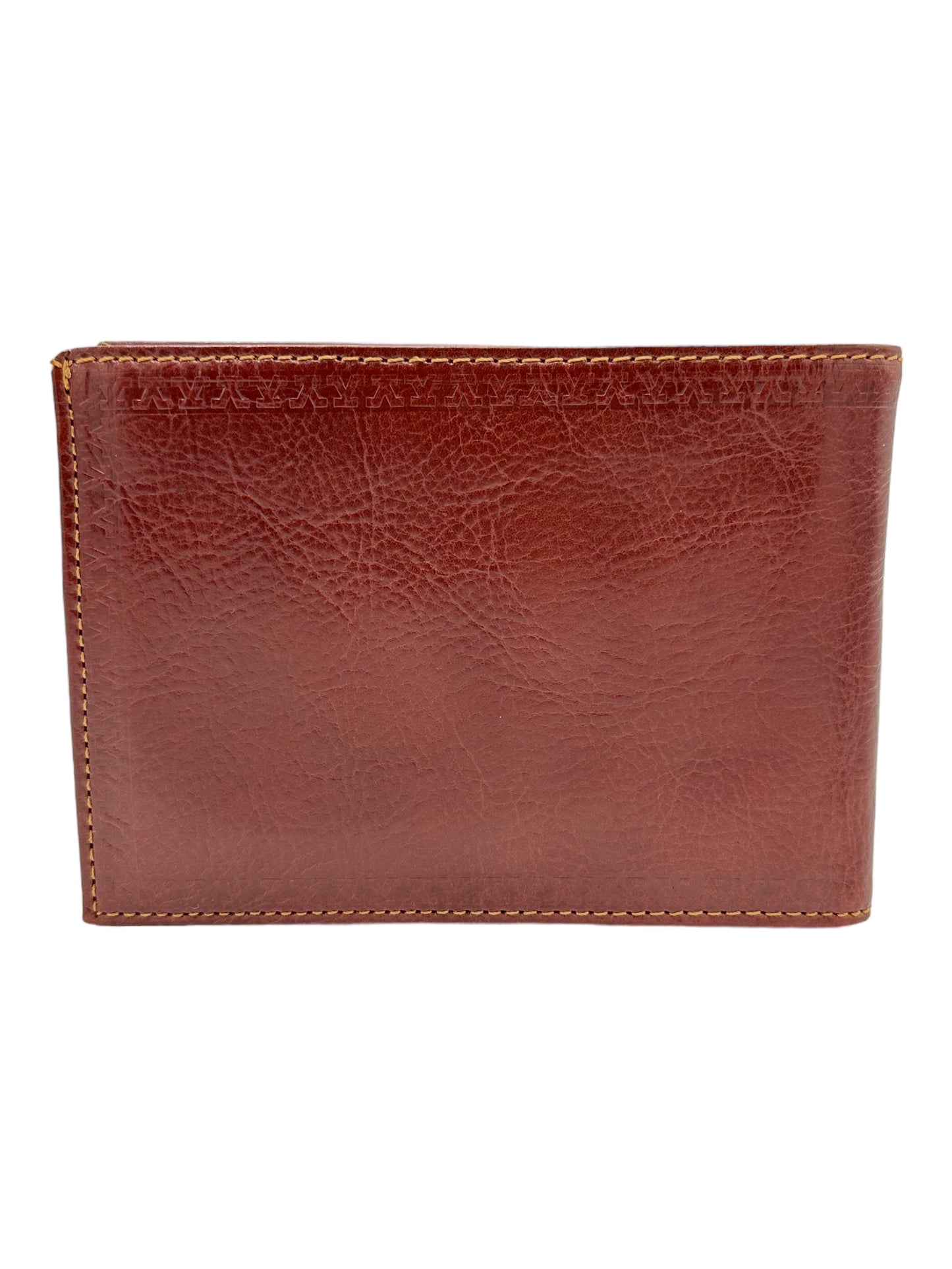 A Valentino Red Bi-fold Leather Wallet