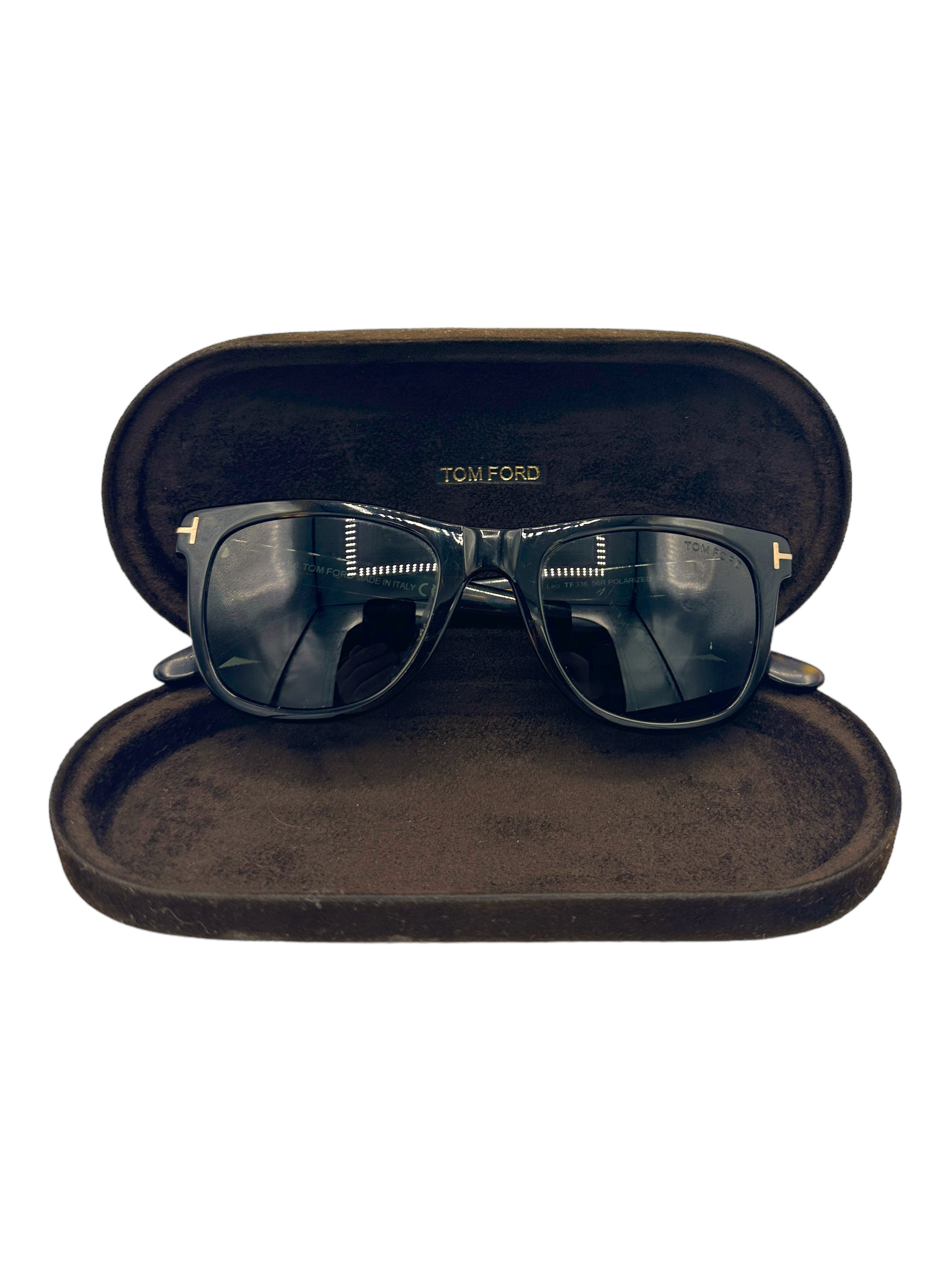 Tom Ford Brown Tortoiseshell Snowdon Sunglasses - Genuine Design Luxury Consignment for Men. New & Pre-Owned Clothing, Shoes, & Accessories. Calgary, Canada