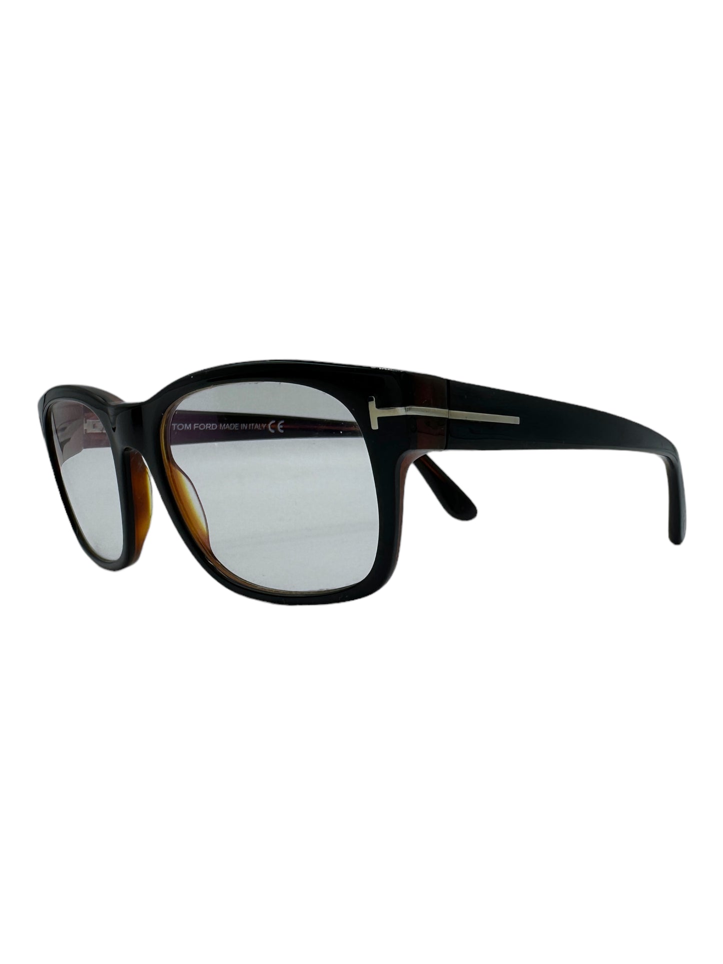 Tom Ford Black TF5432 Square Framed Eyeglasses - Genuine Design Luxury Consignment for Men. New & Pre-Owned Clothing, Shoes, & Accessories. Calgary, Canada