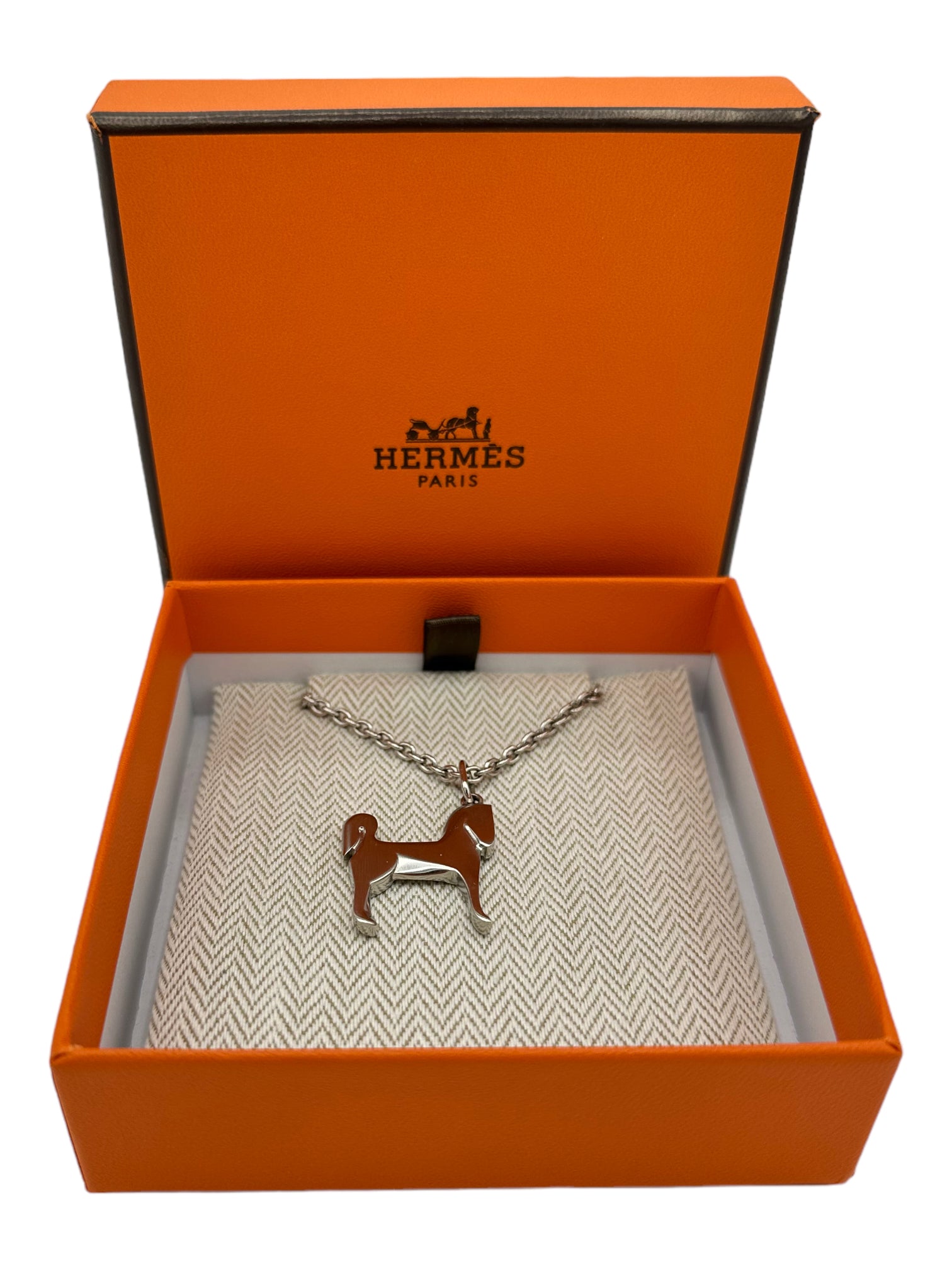 Hermès Silver Panache Necklace - Genuine Design Luxury Consignment for Men. New & Pre-Owned Clothing, Shoes, & Accessories. Calgary, Canada
