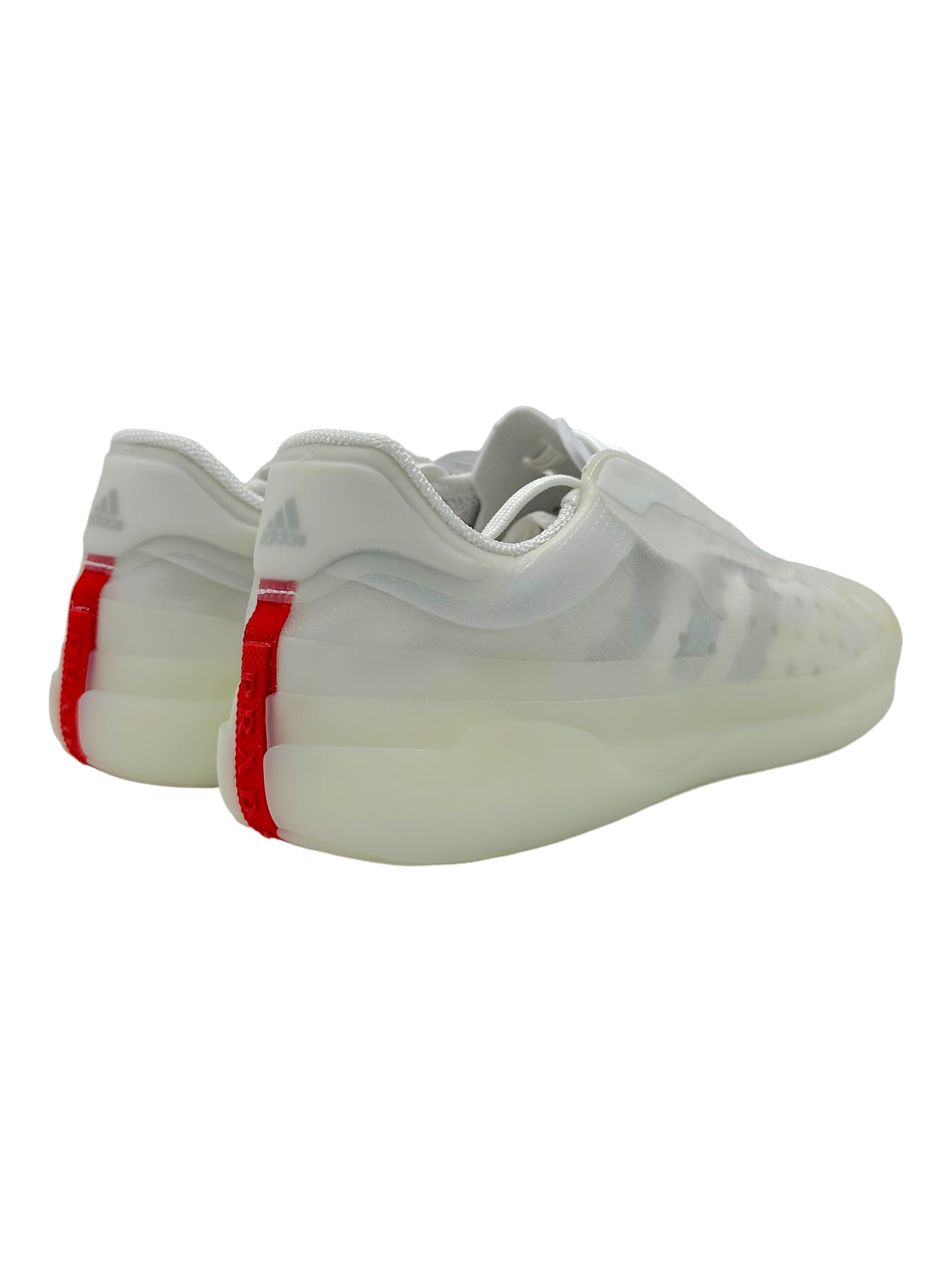 Adidas Prada X A+P Luna Rossa 21 'Cloud White' Sneakers - Genuine Design Luxury Consignment for Men. New & Pre-Owned Clothing, Shoes, & Accessories. Calgary, Canada