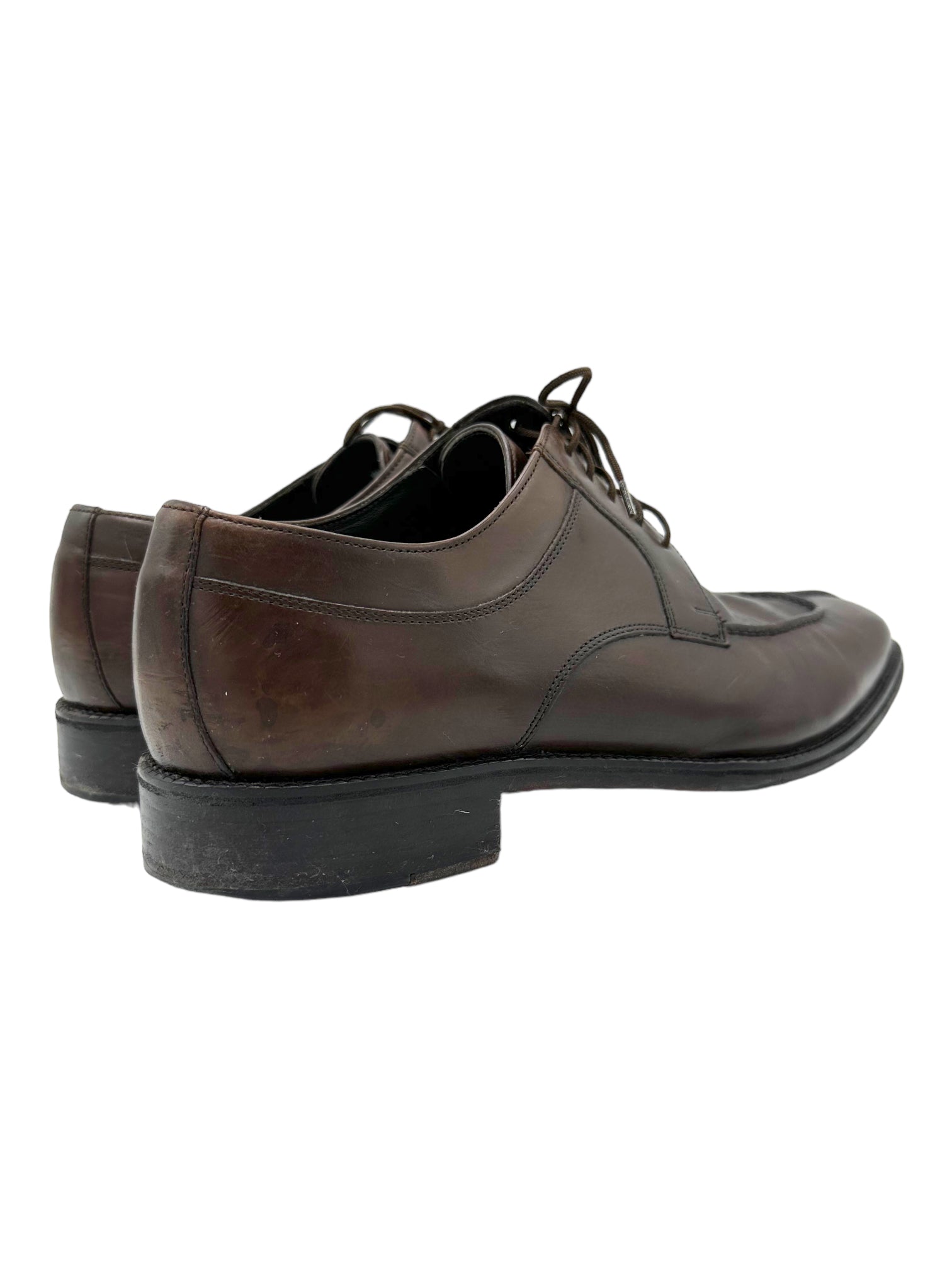 Cole Haan Brown Leather Split Toe Oxford Dress Shoe - Genuine Design luxury consignment Calgary, Canada New and pre-owned clothing, shoes, accessories.