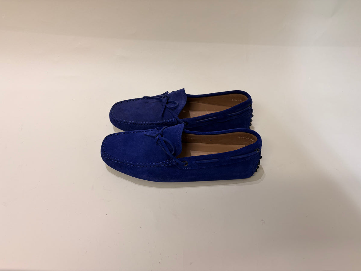 Tod's Purple Suede Driving Loafers 7 M / 8.5 W