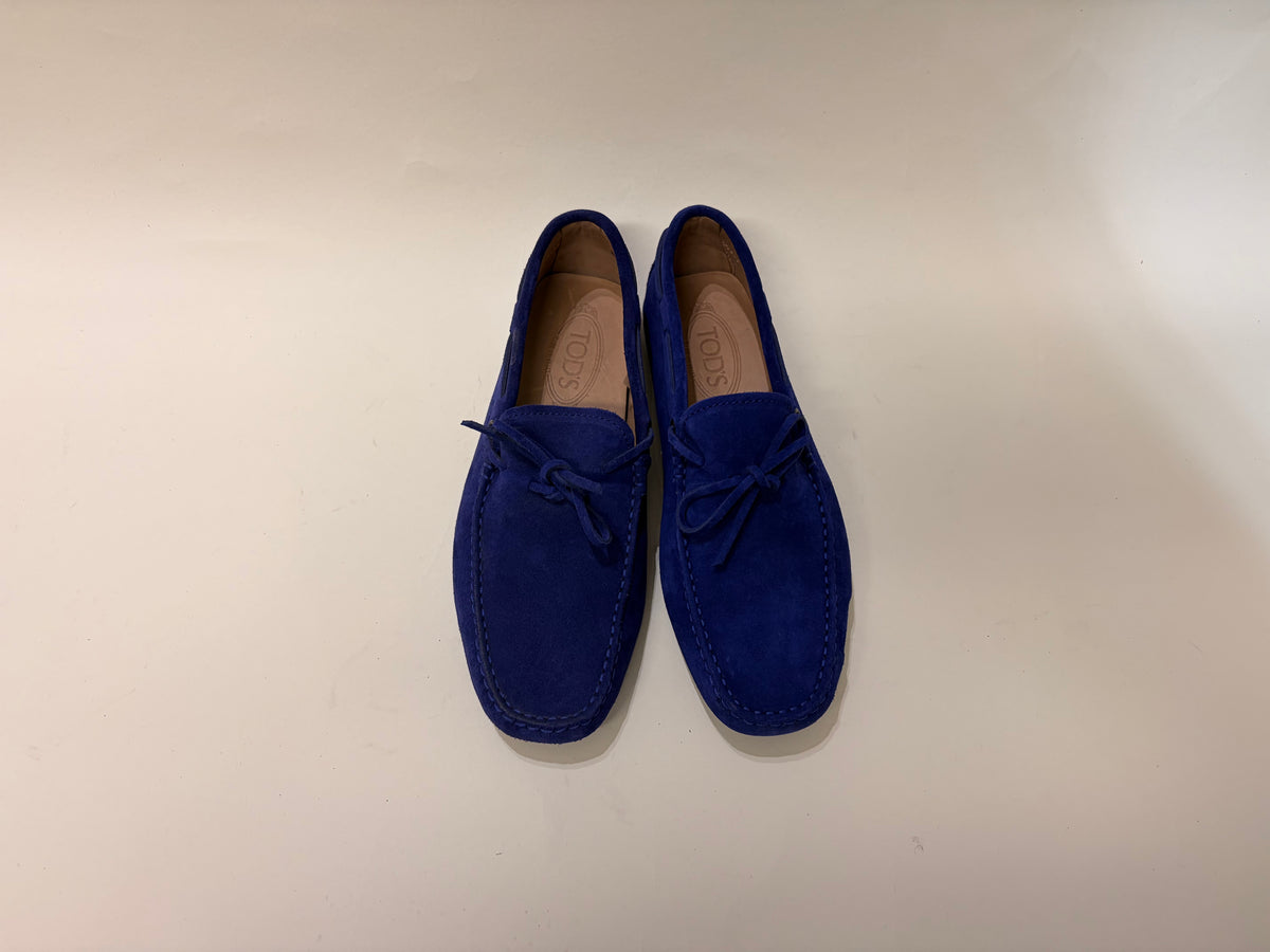 Tod's Purple Suede Driving Loafers 7 M / 8.5 W