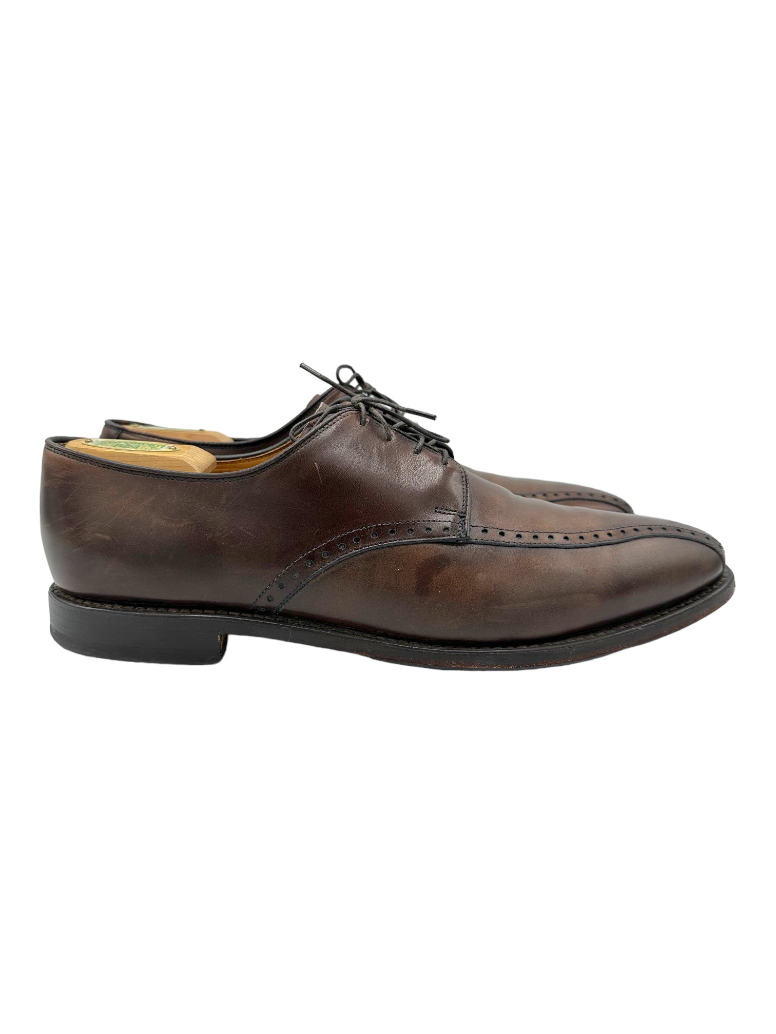 Allen Edmonds Wendell Brown Leather Oxford Dress Shoes - Genuine Design Luxury Consignment for Men. New & Pre-Owned Clothing, Shoes, & Accessories. Calgary, Canada