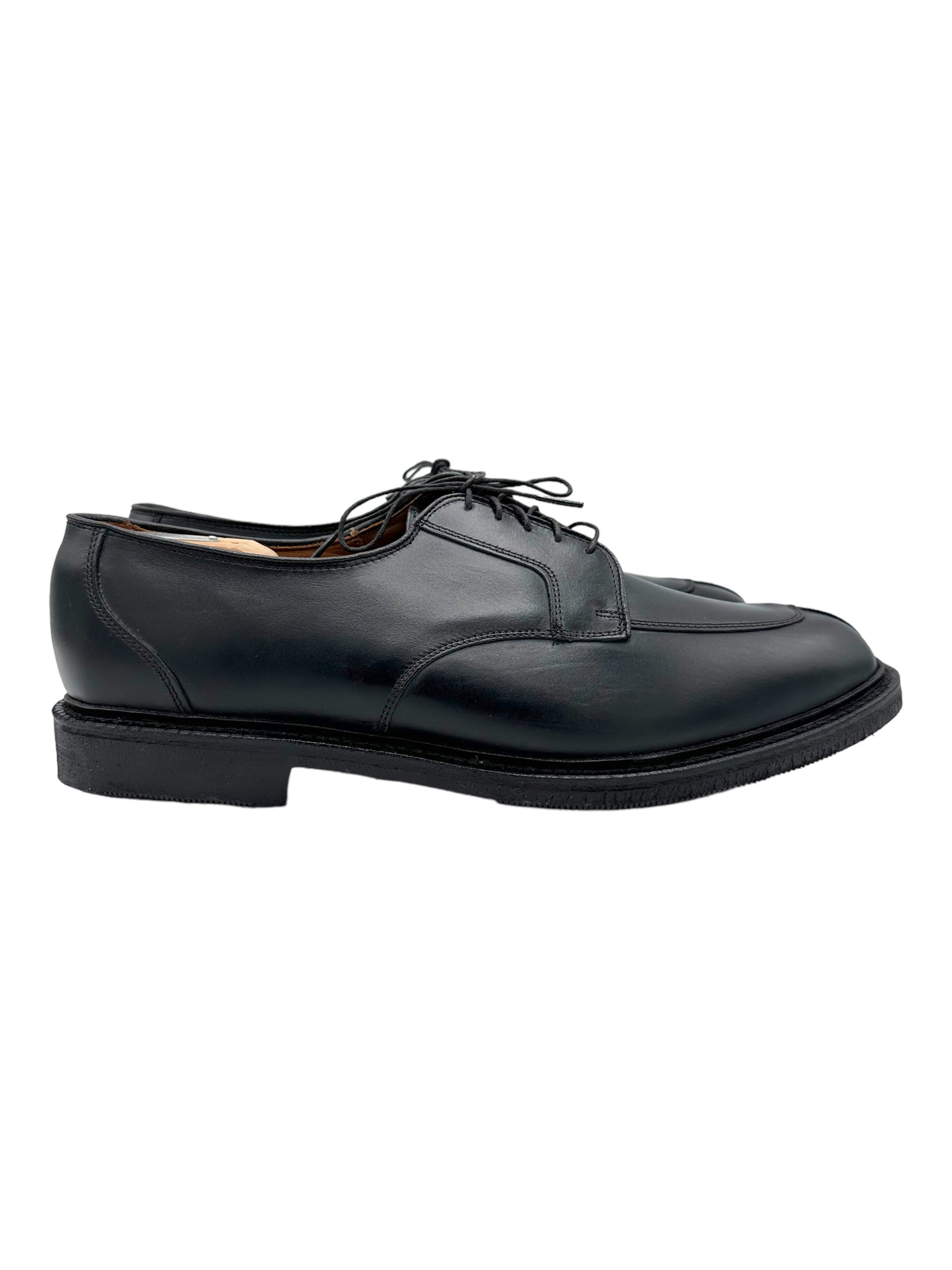 Allen Edmonds Black Ashton Split Toe Derby Dress Shoes - Genuine Design Luxury Consignment for Men. New & Pre-Owned Clothing, Shoes, & Accessories. Calgary, Canada