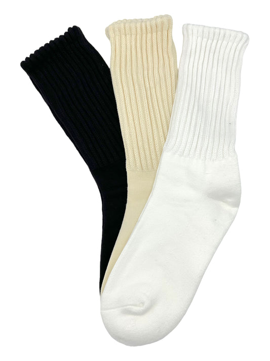 Retro Style Ribbed Cotton Crew Sock - Genuine Design Luxury Consignment for Men. New & Pre-Owned Clothing, Shoes, & Accessories. Calgary, Canada