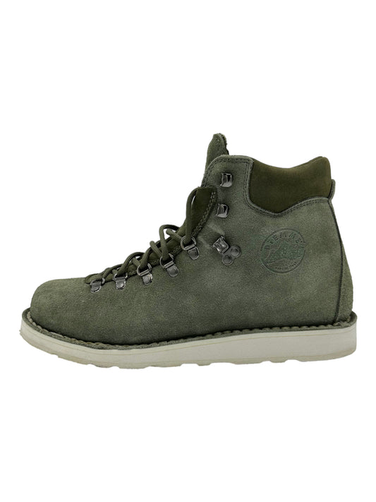 Diemme Olive Green Sherpa Lined Roccia Vet Hiking Boots - Genuine Design Luxury Consignment for Men. New & Pre-Owned Clothing, Shoes, & Accessories. Calgary, Canada