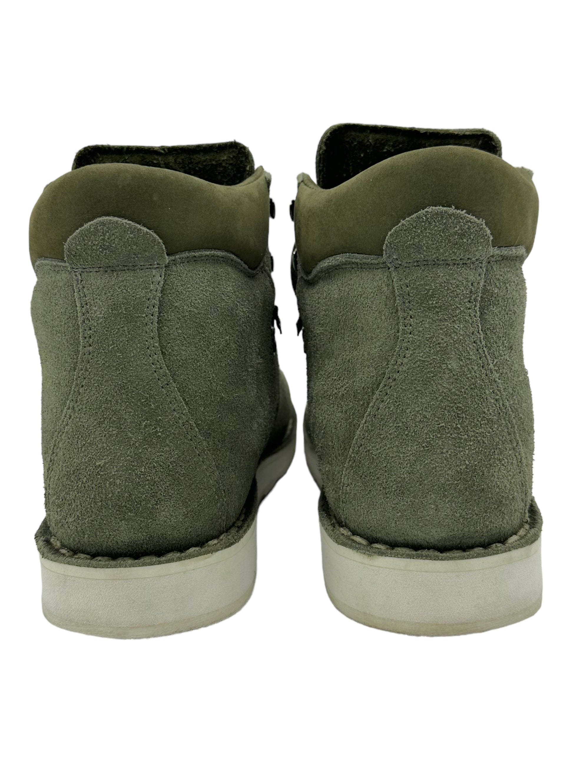 Diemme Olive Green Sherpa Lined Roccia Vet Hiking Boots - Genuine Design Luxury Consignment for Men. New & Pre-Owned Clothing, Shoes, & Accessories. Calgary, Canada