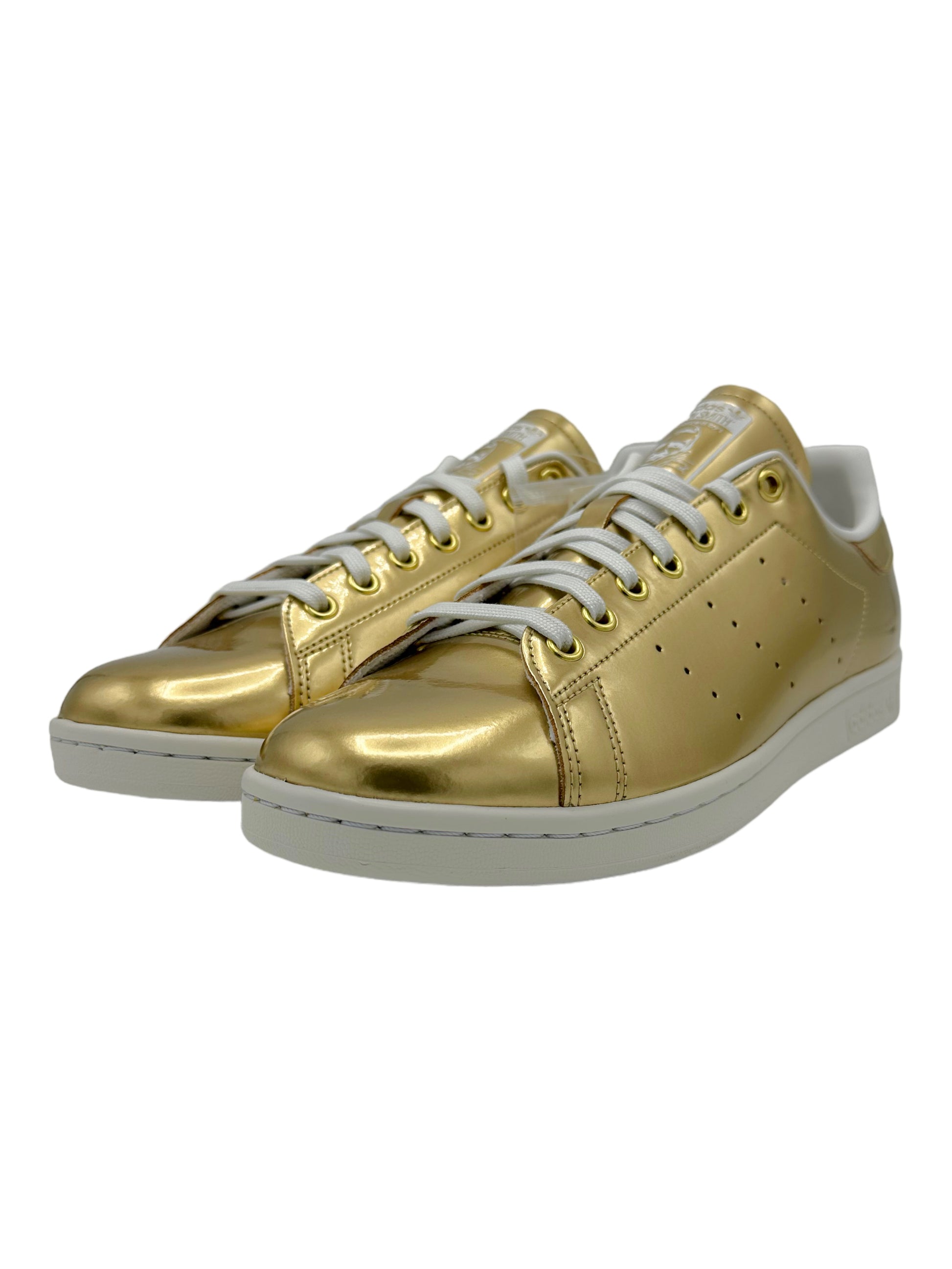 Adidas Stan Smith Metal Gold Metallic Sneakers Genuine Design Adidas Stan Smith Metal Gold Metallic Sneakers Genuine Design