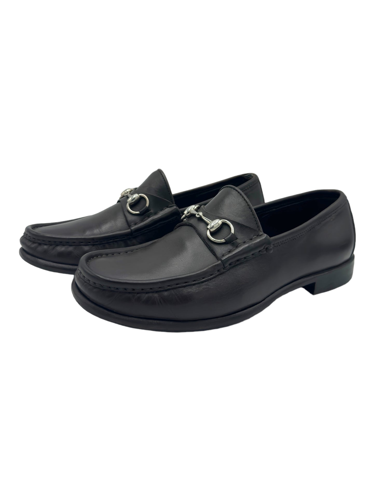 Gucci Brown Horse Bit Leather Loafers - Genuine Design Luxury Consignment for Men. New & Pre-Owned Clothing, Shoes, & Accessories. Calgary, Canada