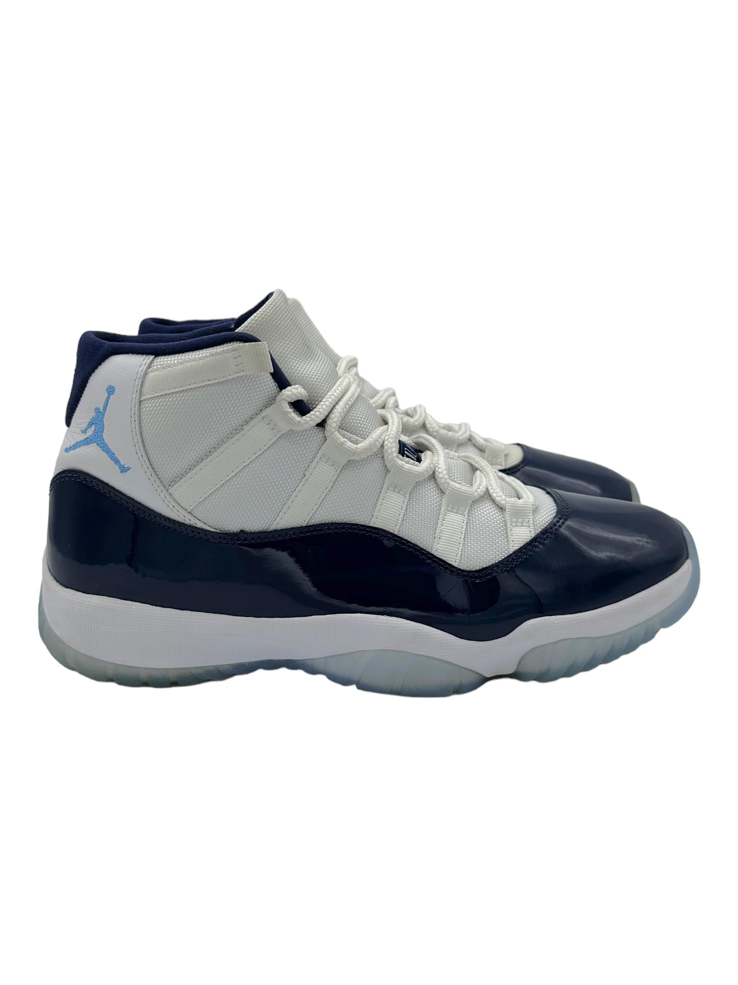 Nike Air Jordan 11 Retro "Navy/Win Like '82" Sneakers - Genuine Design Luxury Consignment. New & Pre-Owned Clothing, Shoes, & Accessories. Calgary, Canada