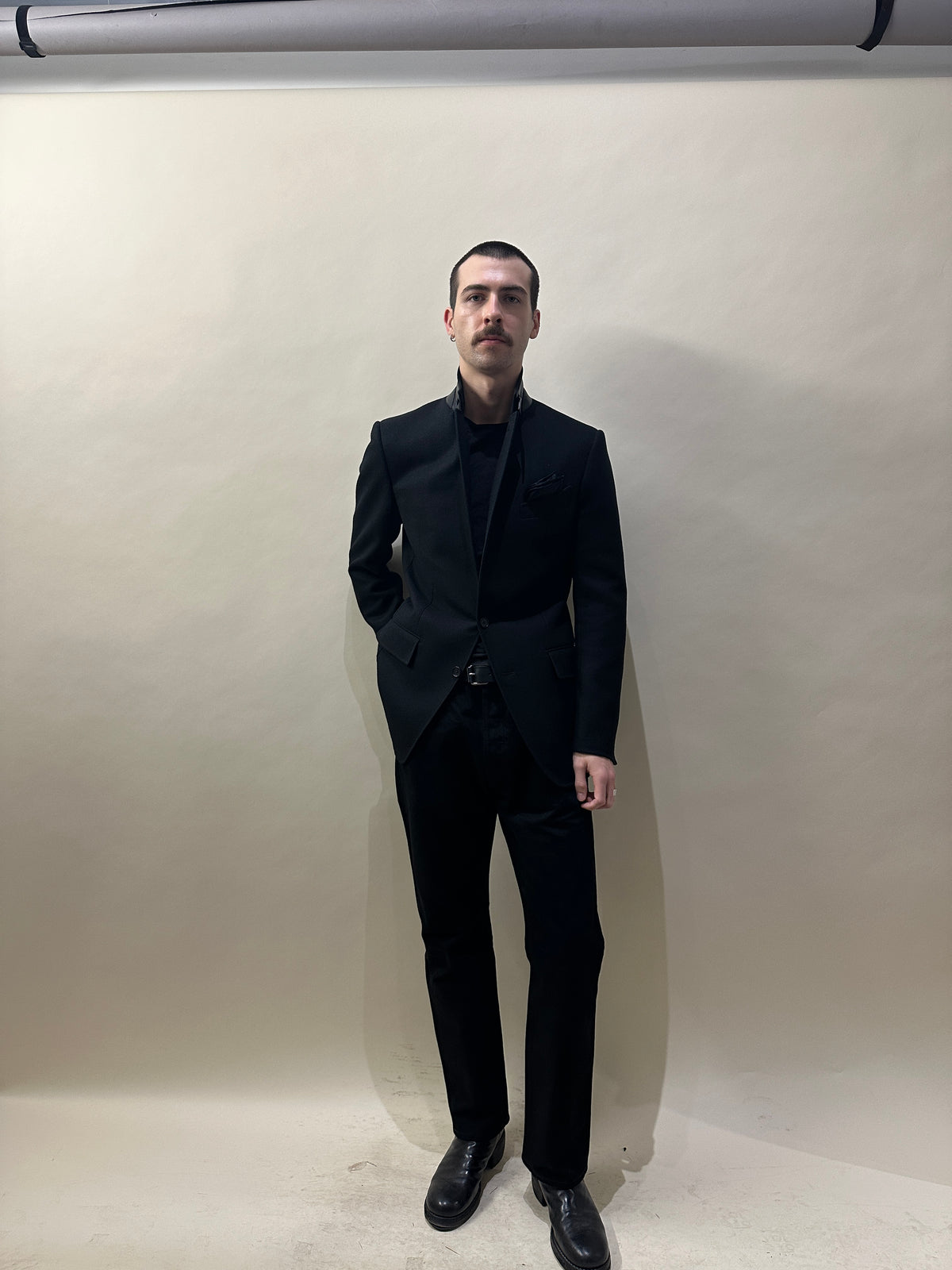 Tom Ford Black Wool Twill Fall Atticus Sport Coat 38R