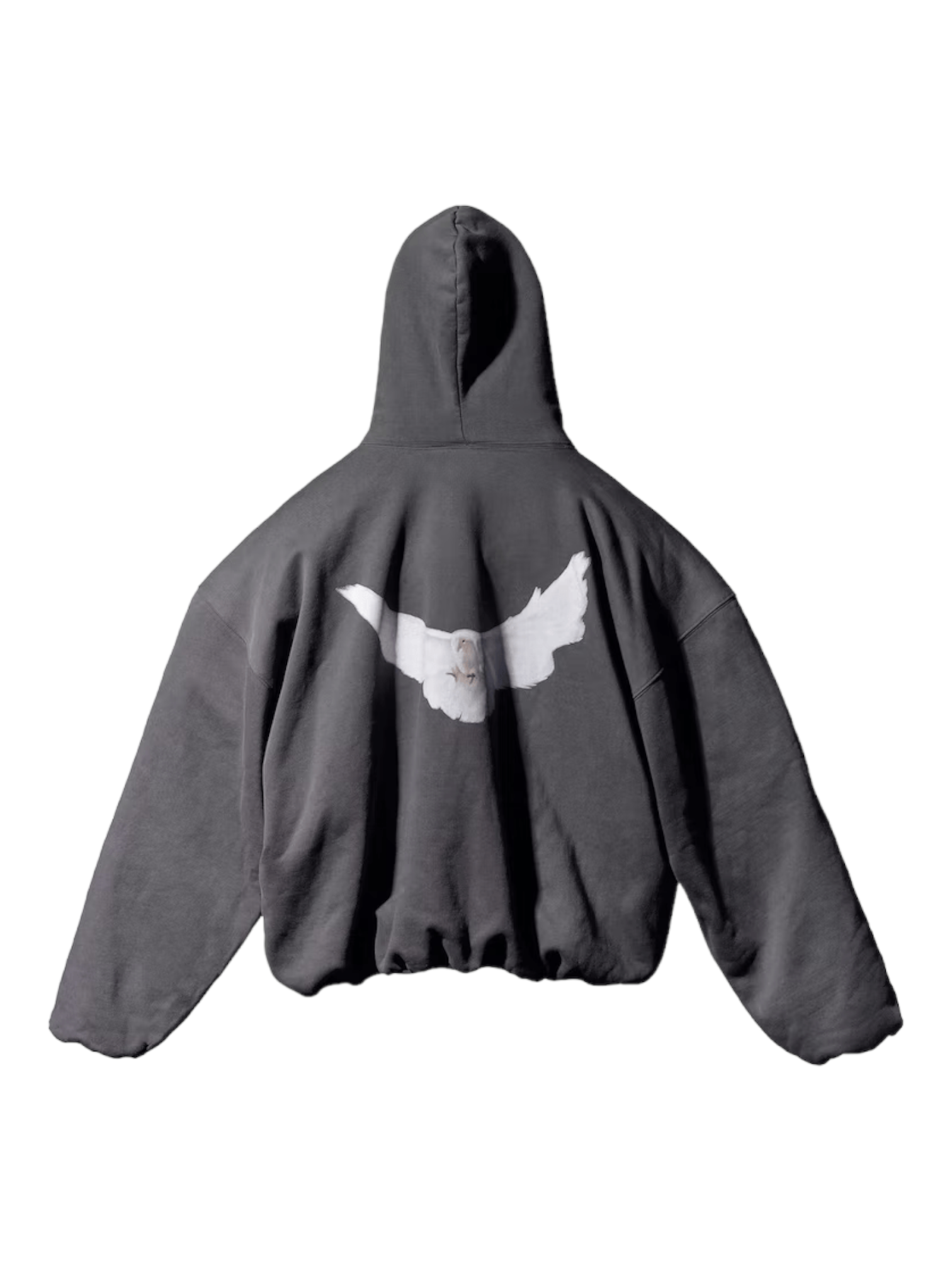 Yeezy Gap Engineered by Balenciaga Black Dove Shrunken Hoodie