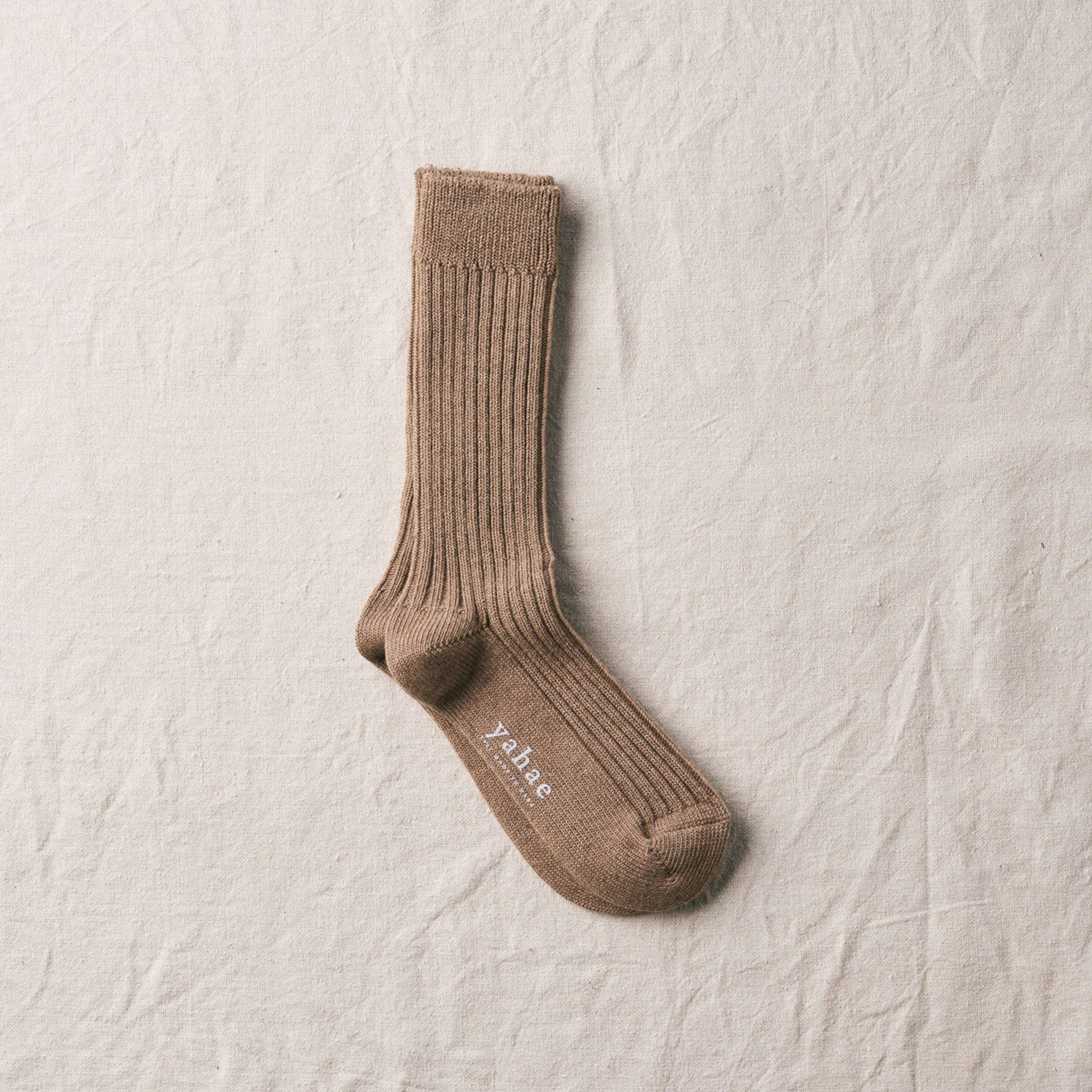 YAHAE - Organic Cotton Yak Ribbed Socks – Genuine Design